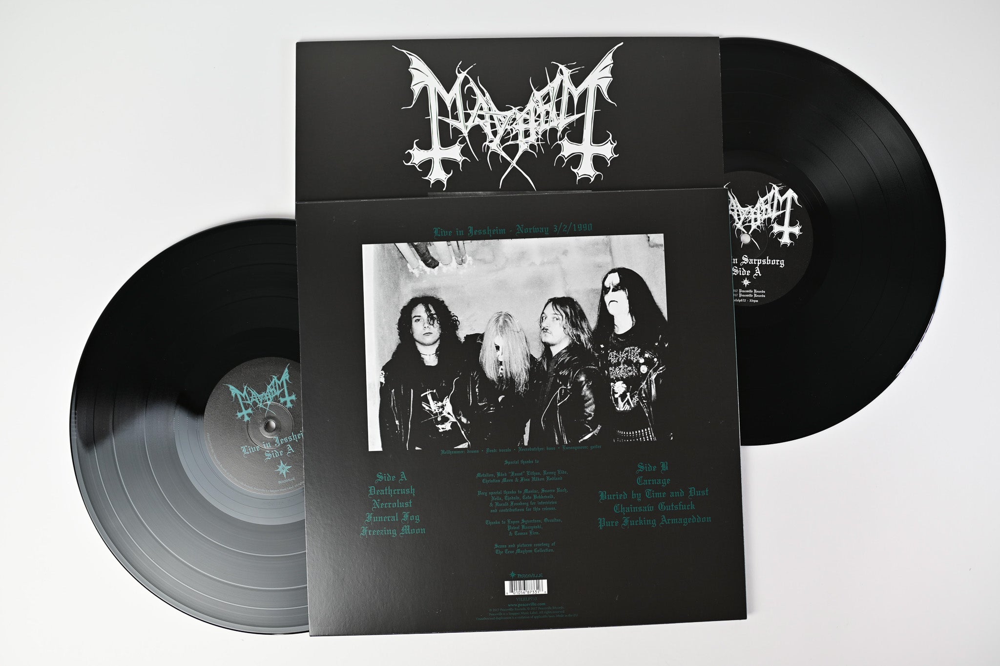 Mayhem - Cursed In Eternity on Peaceville Limited Box Set