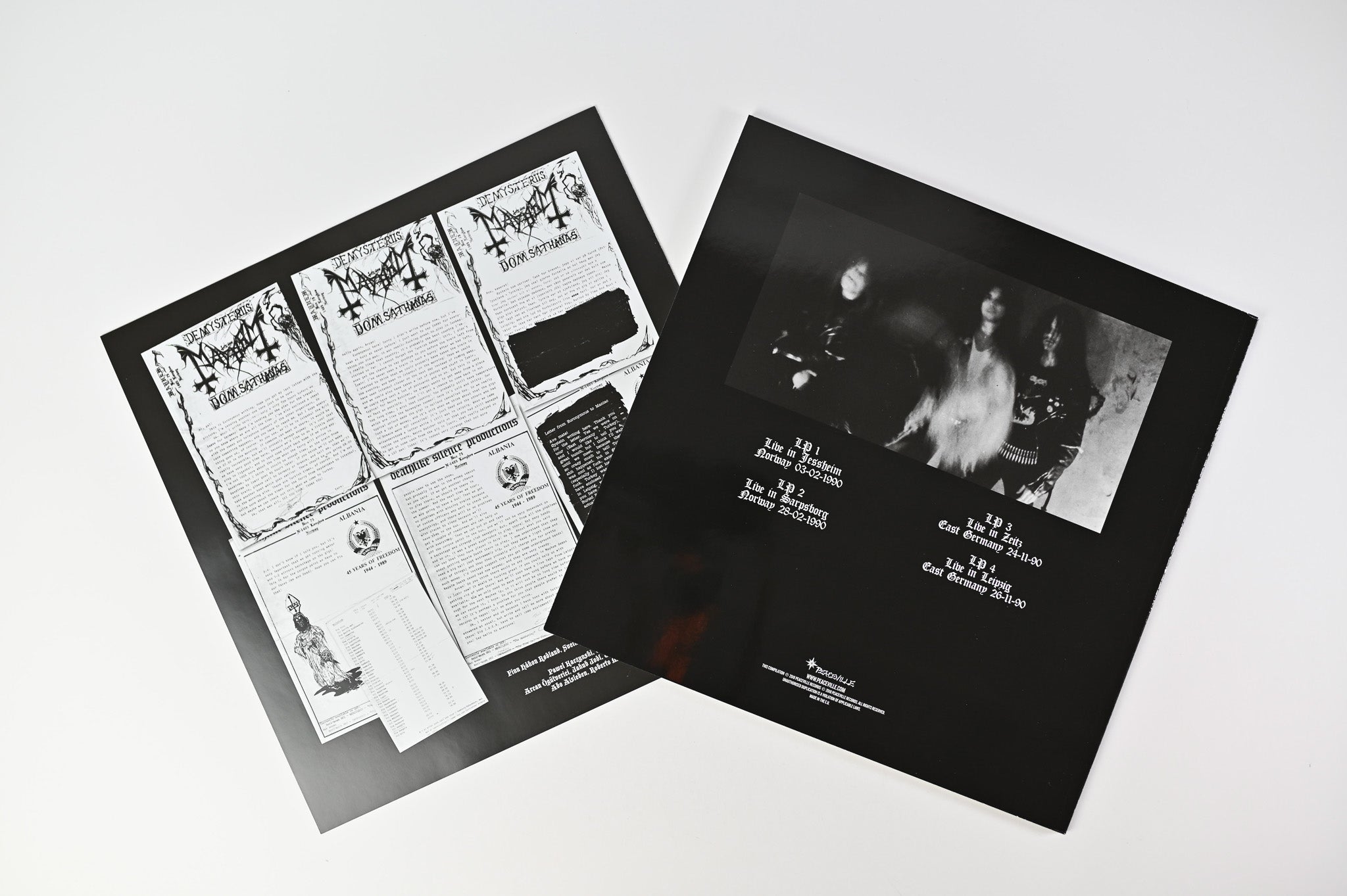 Mayhem - Cursed In Eternity on Peaceville Limited Box Set