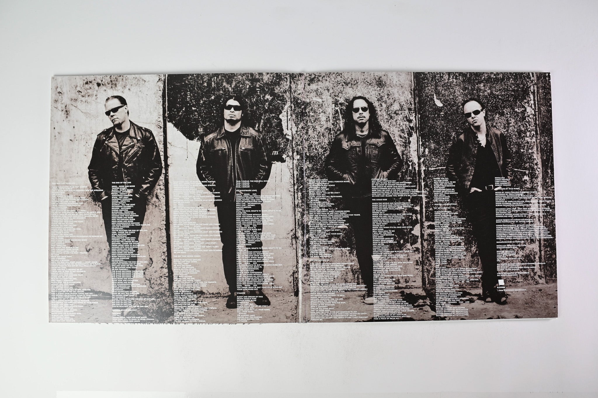 Metallica - Death Magnetic on Blackened - Silver Vinyl