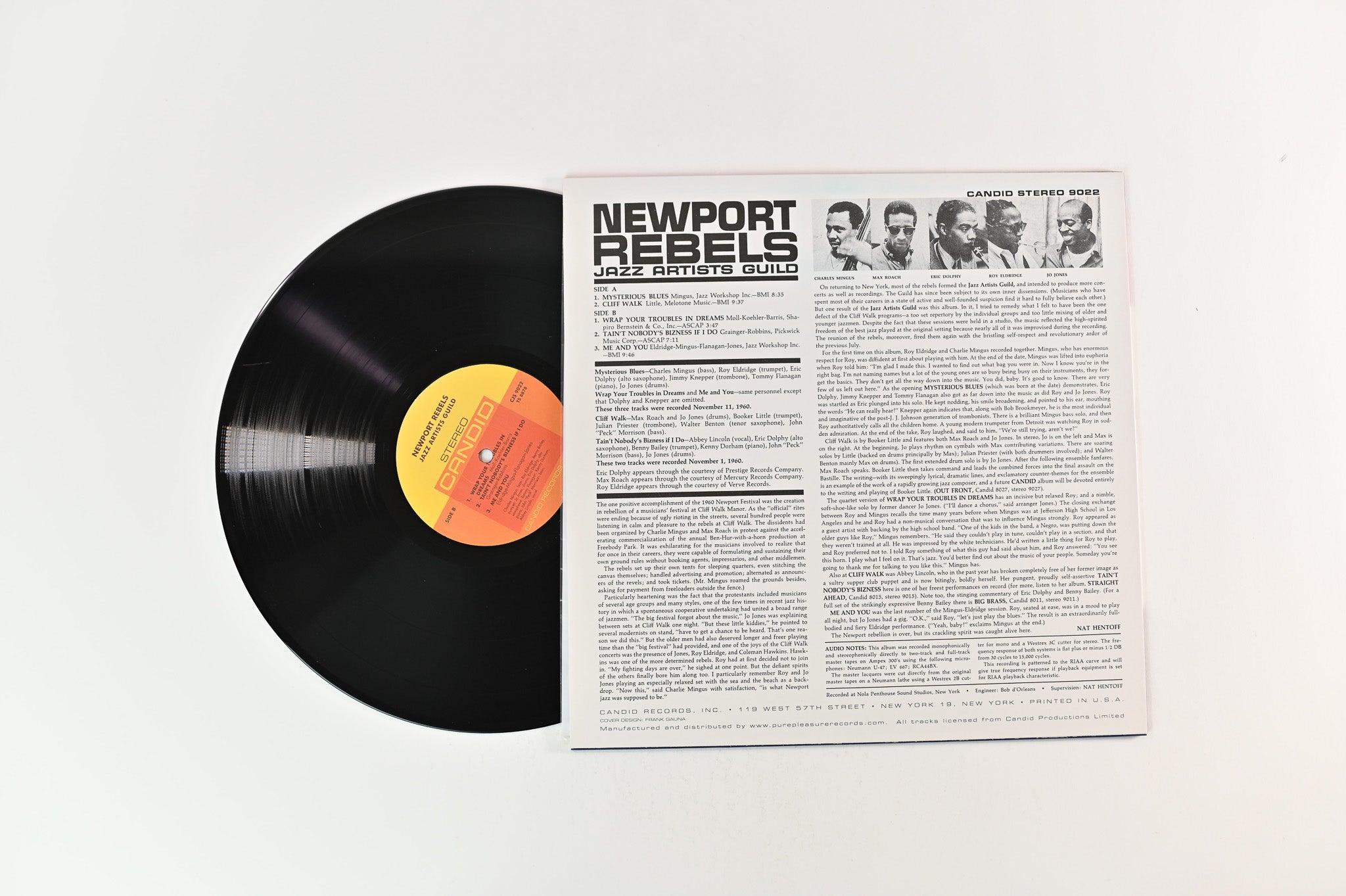 Charles Mingus - Newport Rebels / Jazz Artists Guild on Candid