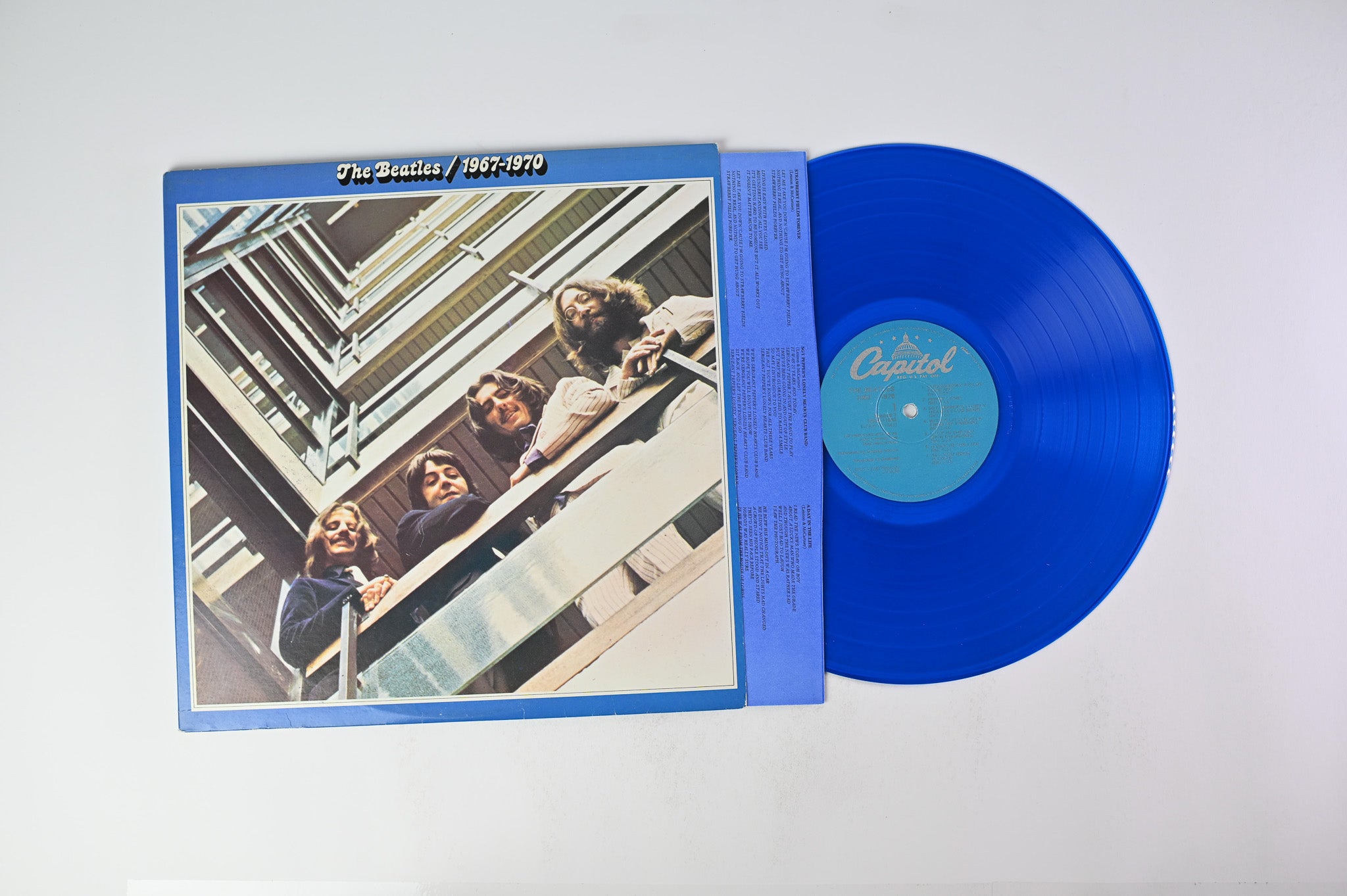 The Beatles - 1967-1970 on Capitol Records - Blue Vinyl