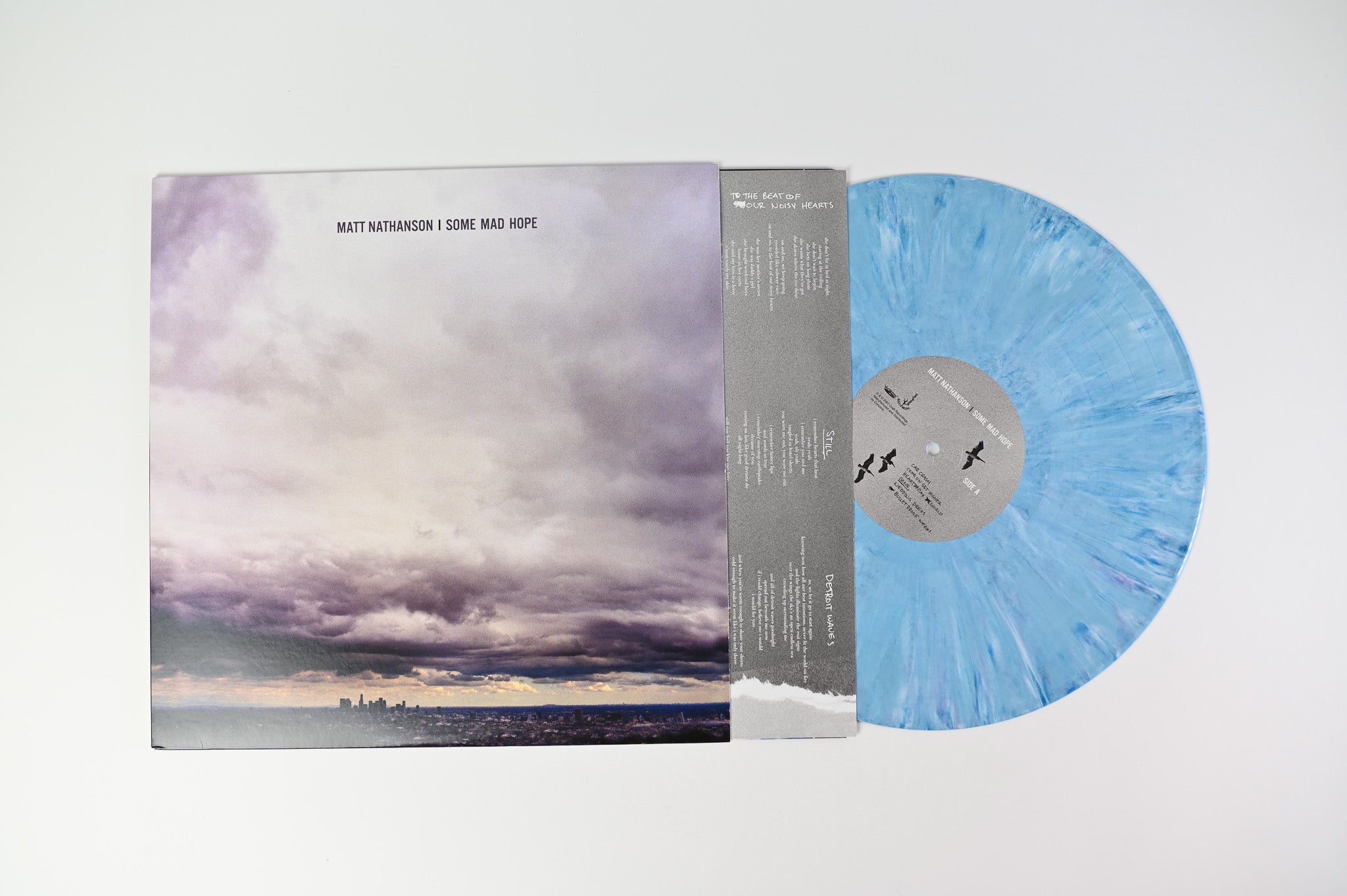 Matt Nathanson - Some Mad Hope Craft REcordings Ltd RSD Black Friday 2019 Sky Blue