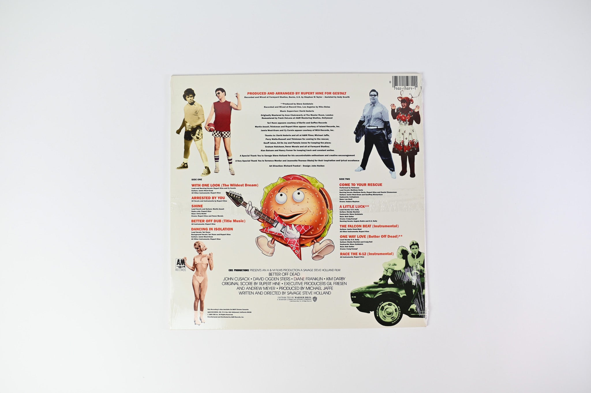Various - Better Off Dead - Original A&M Soundtrack Sealed