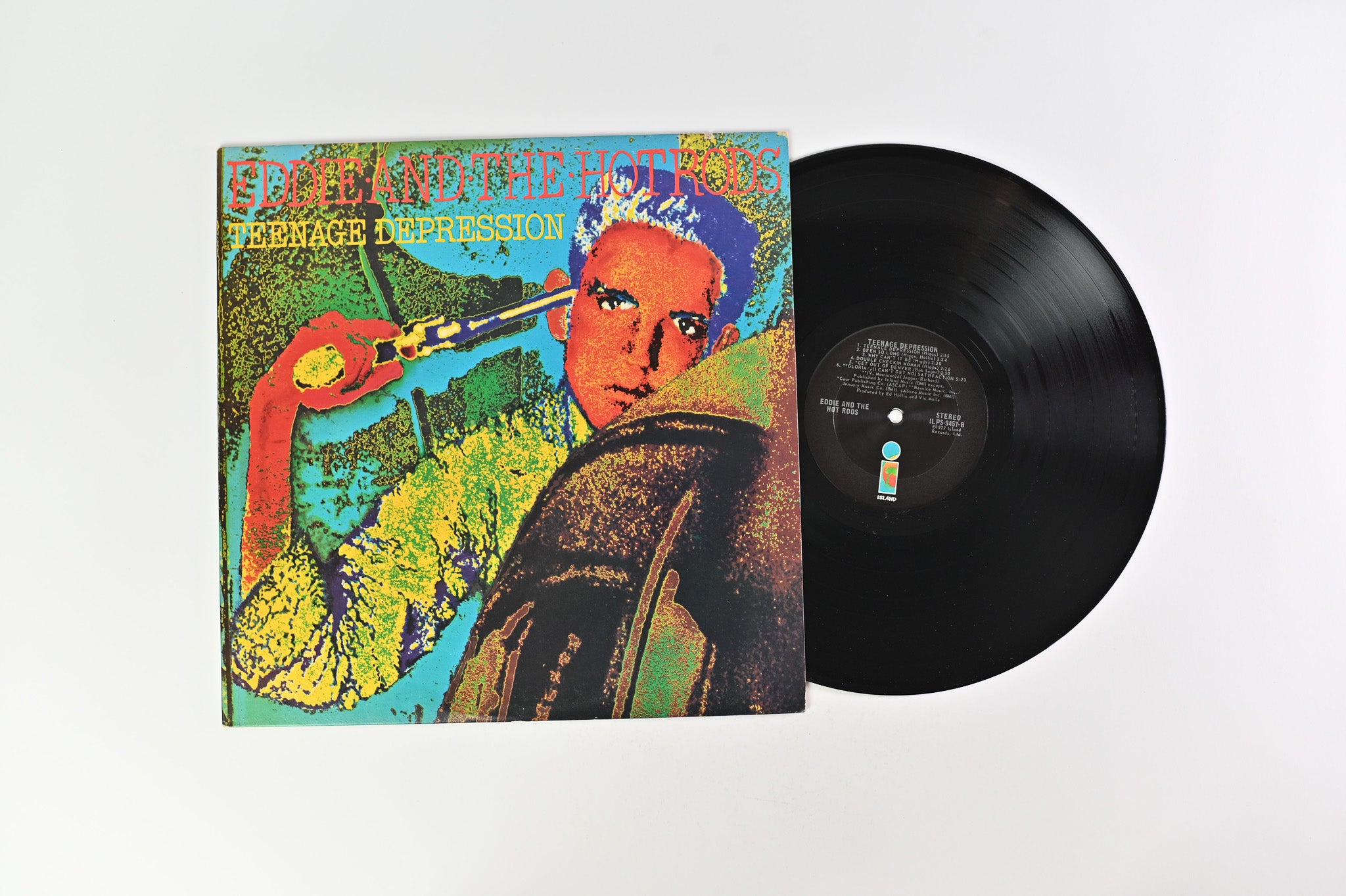 Eddie And The Hot Rods - Teenage Depression on Island Records