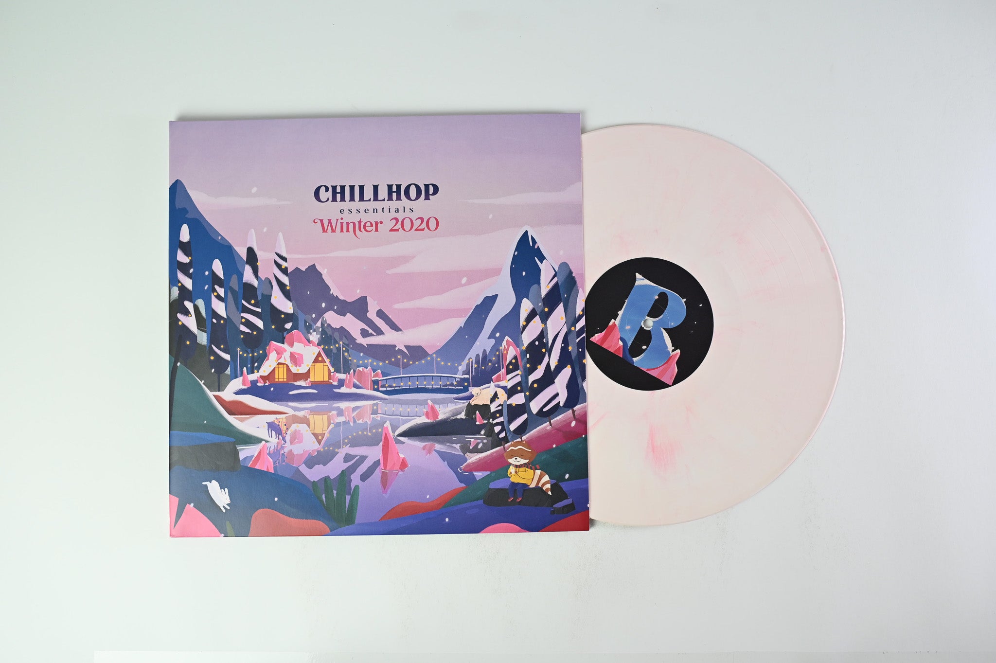 Various - Chillhop Essentials - Winter 2020 on Chillhop Records - Red/White Marble