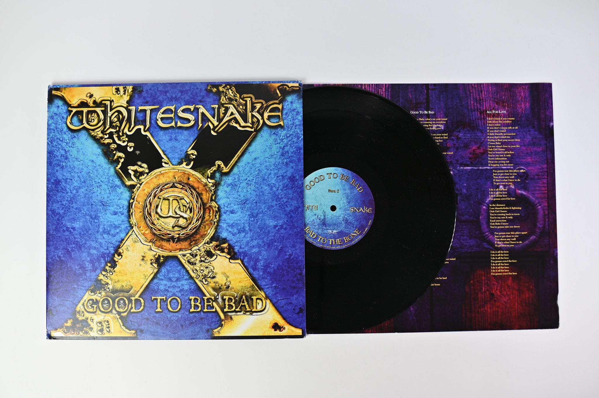 Whitesnake - Good To Be Bad on Steamhammer 2008 German Pressing