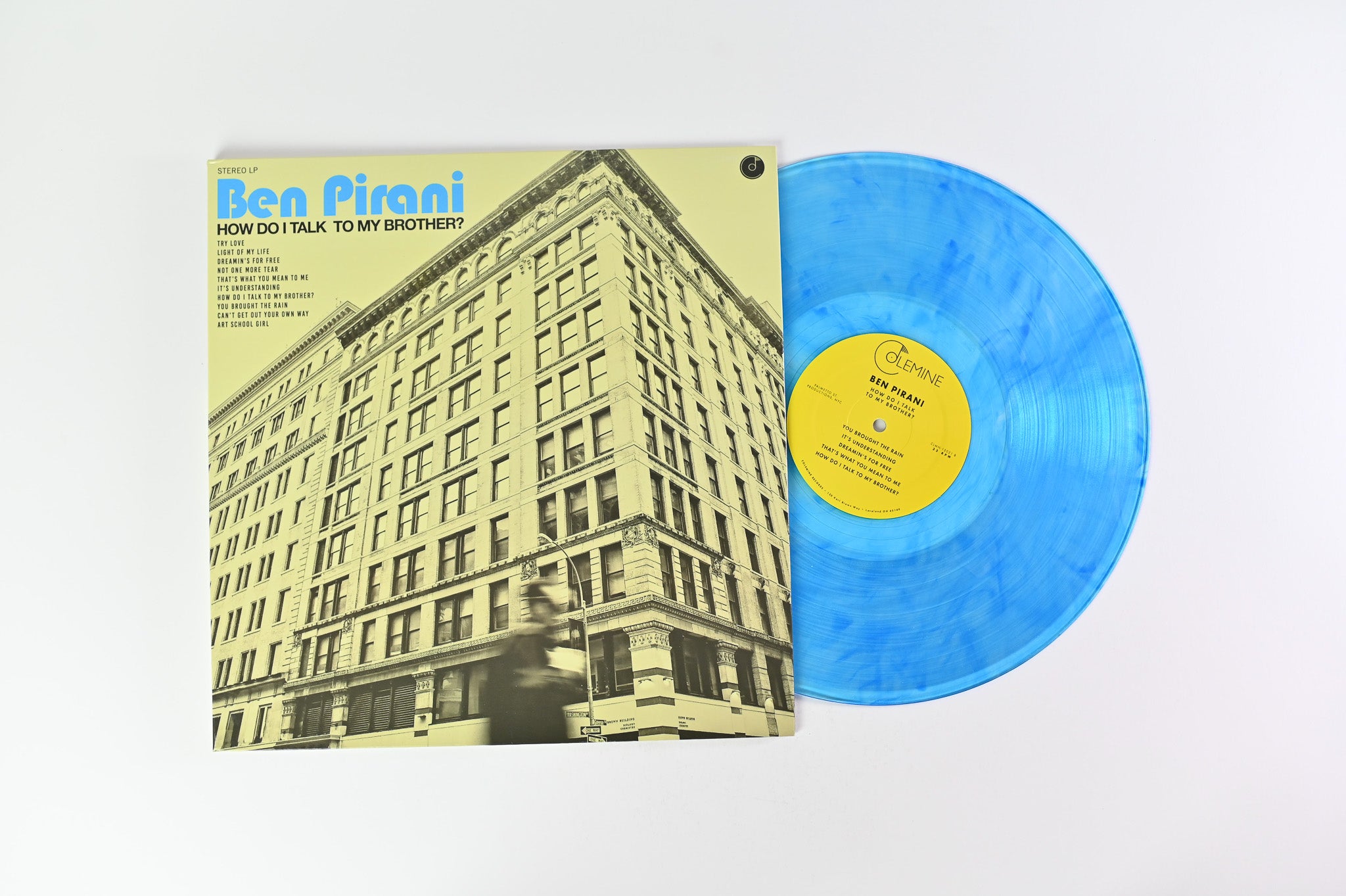 Ben Pirani - How Do I Talk To My Brother? on Colemine Records - Blue Vinyl
