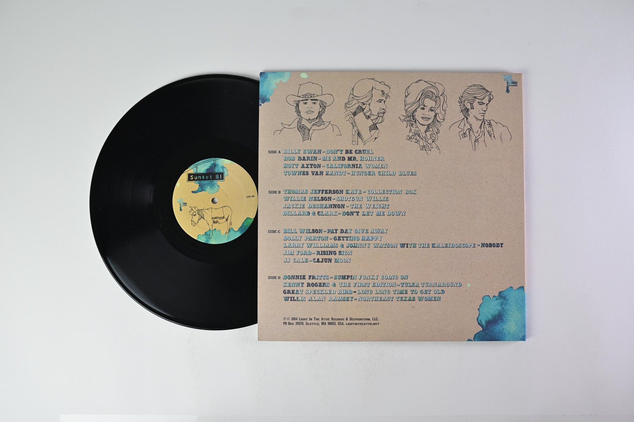 Various - Country Funk II 1967-1974 on Light In The Attic