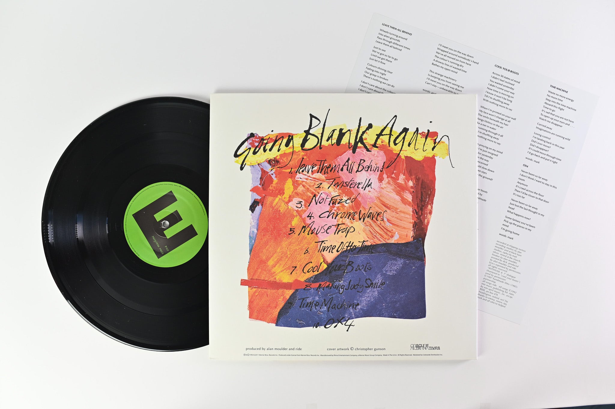 Ride - Going Blank Again on Obscure Alternatives Reissue