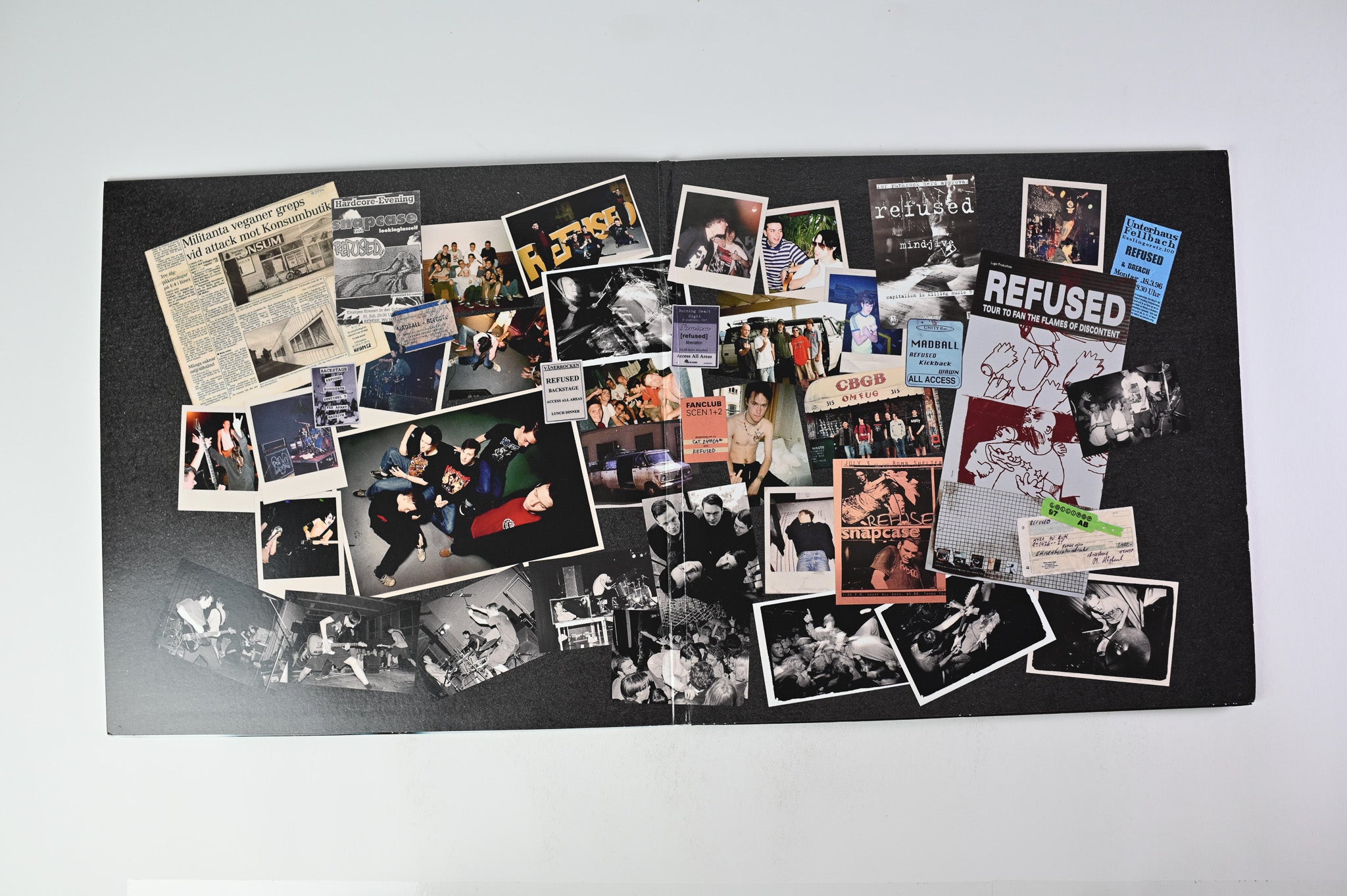 Refused - Songs To Fan The Flames Of Discontent on Epitaph - Blue Vinyl