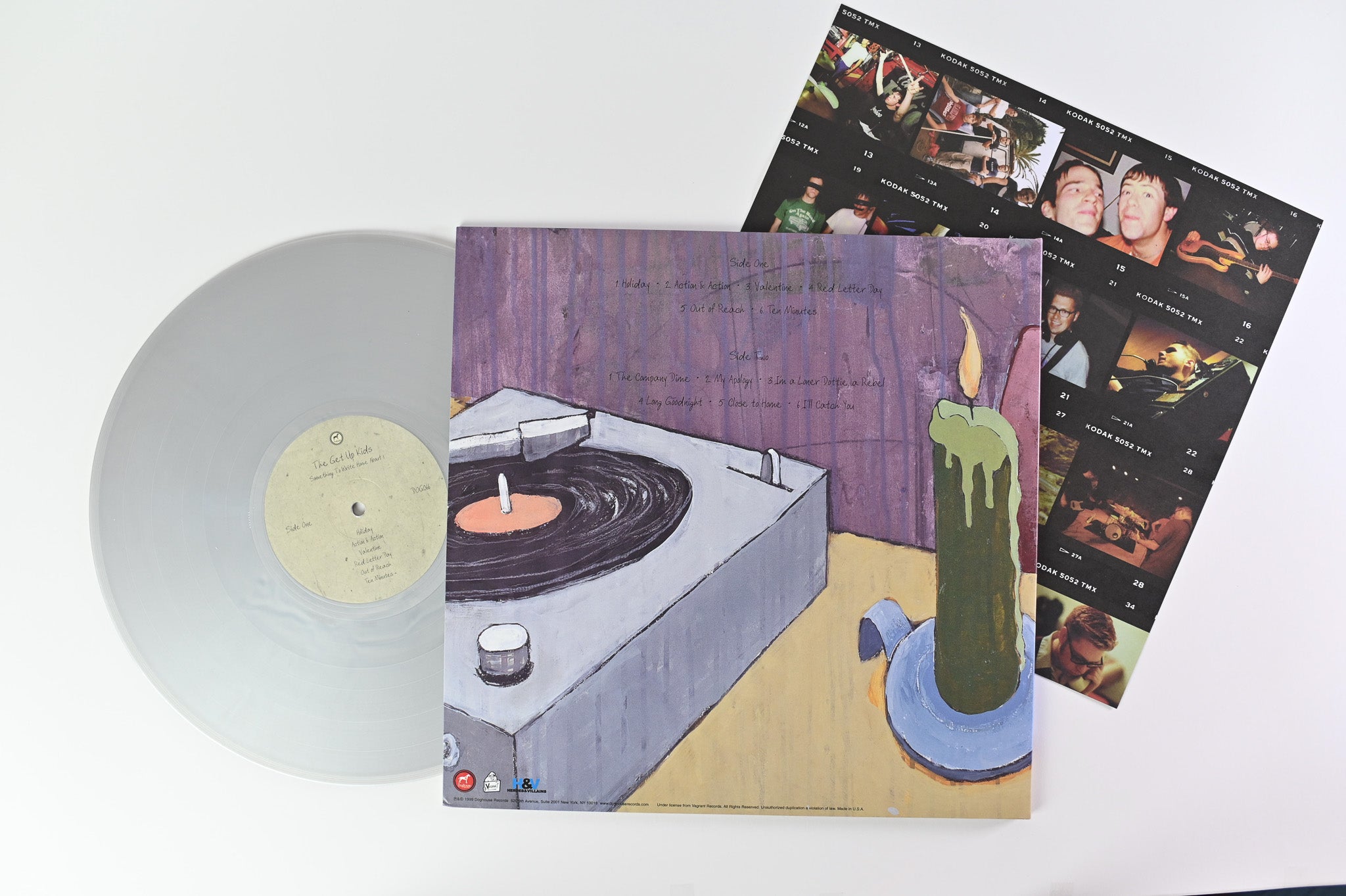 The Get Up Kids - Something To Write Home About on Doghouse Ltd Silver Reissue
