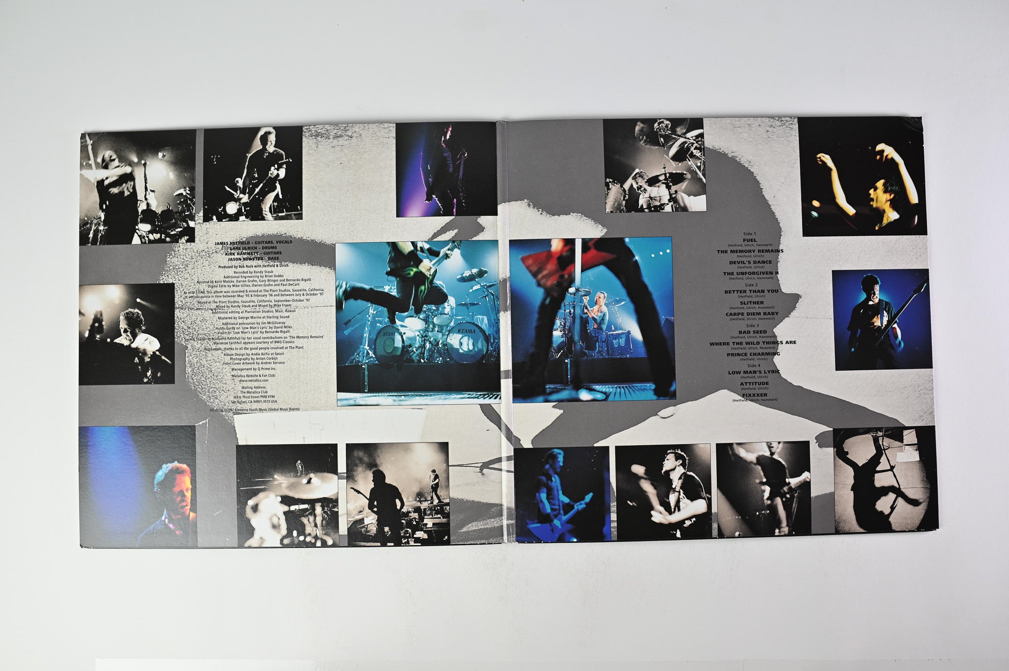 Metallica - Reload on Blackened - Colored Vinyl