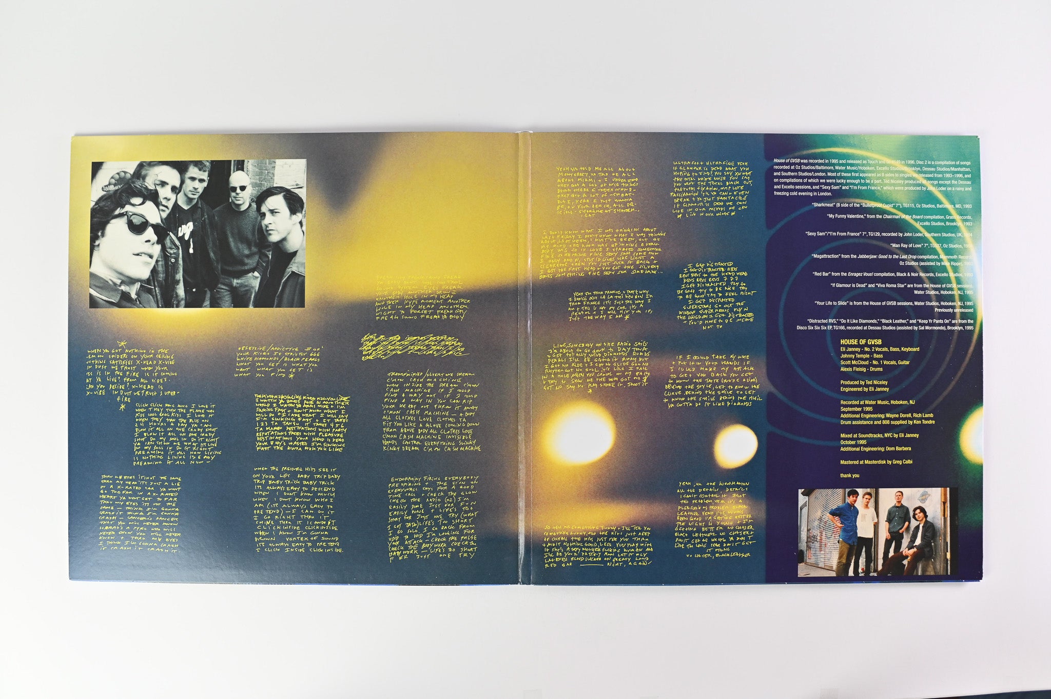 Girls Against Boys - **House Of GVSB** on Touch And Go Ltd Yellow Reissue
