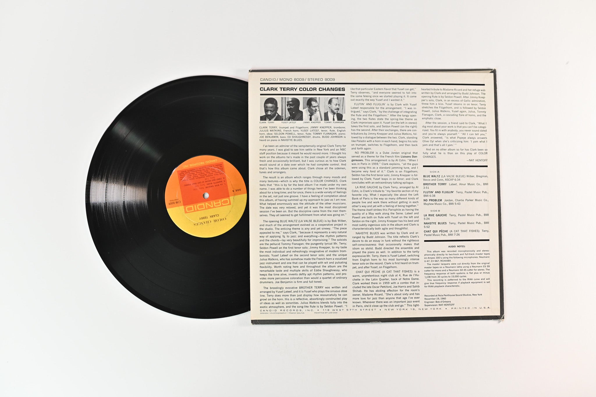Clark Terry - Color Changes on Candid Mono Deep Groove