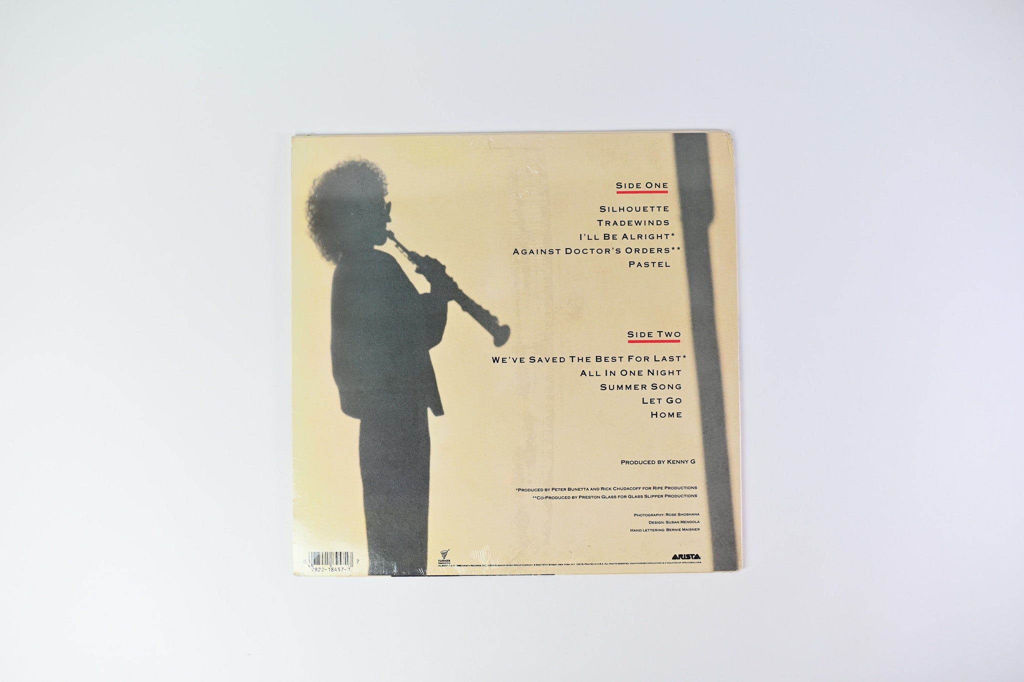 Kenny G - Silhouette on Arista Sealed