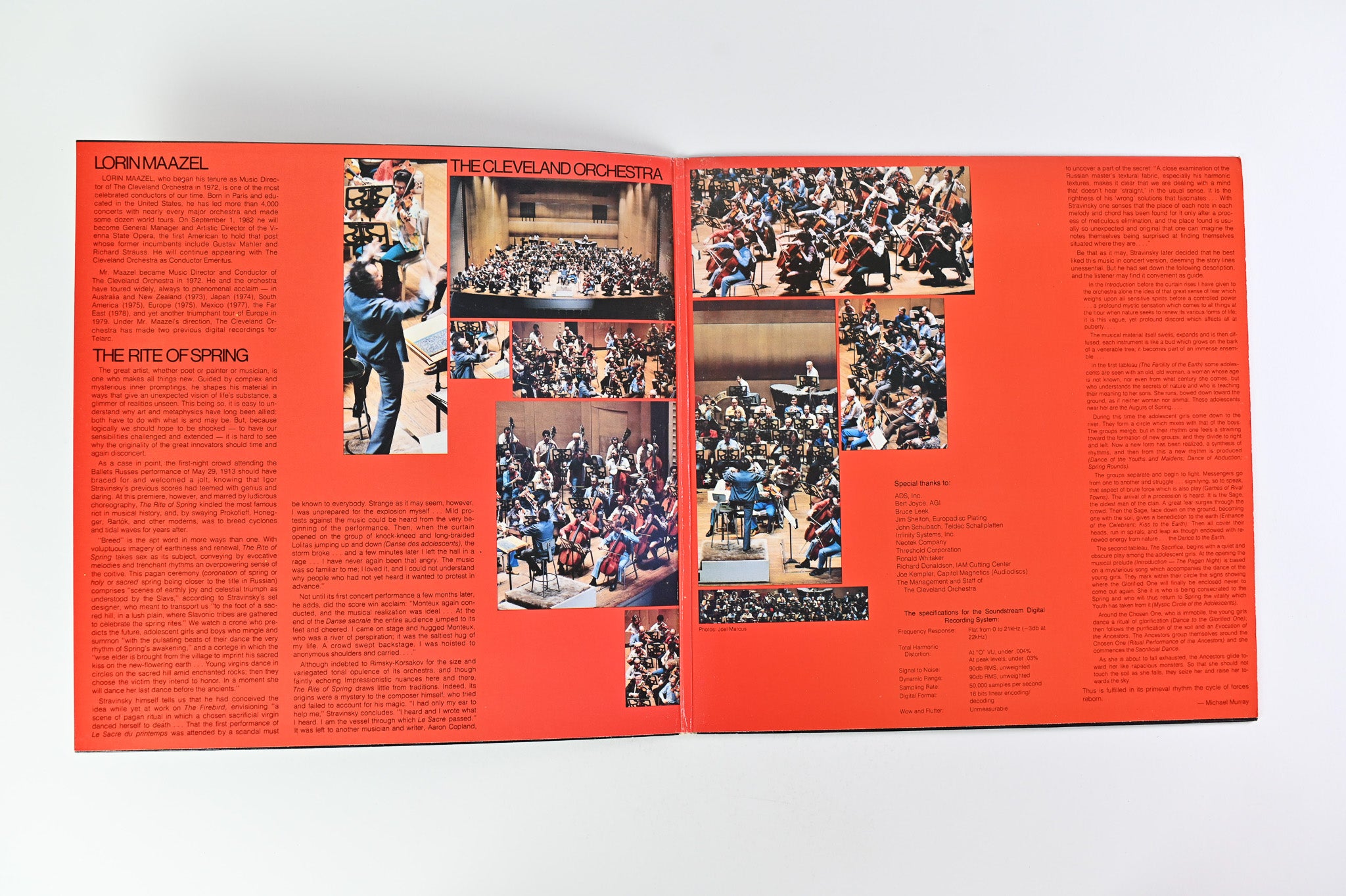 Igor Stravinsky - The Rite Of Spring on Telarc