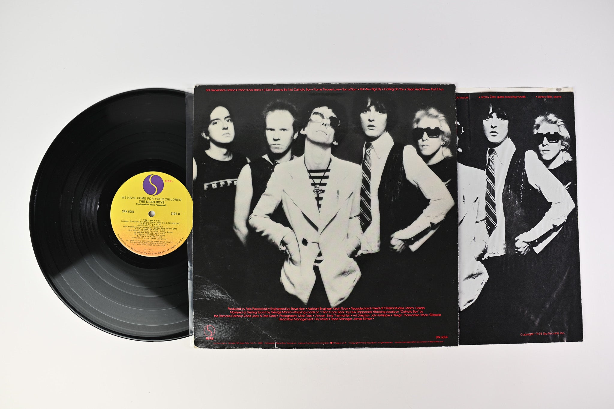 The Dead Boys - We Have Come For Your Children on Sire