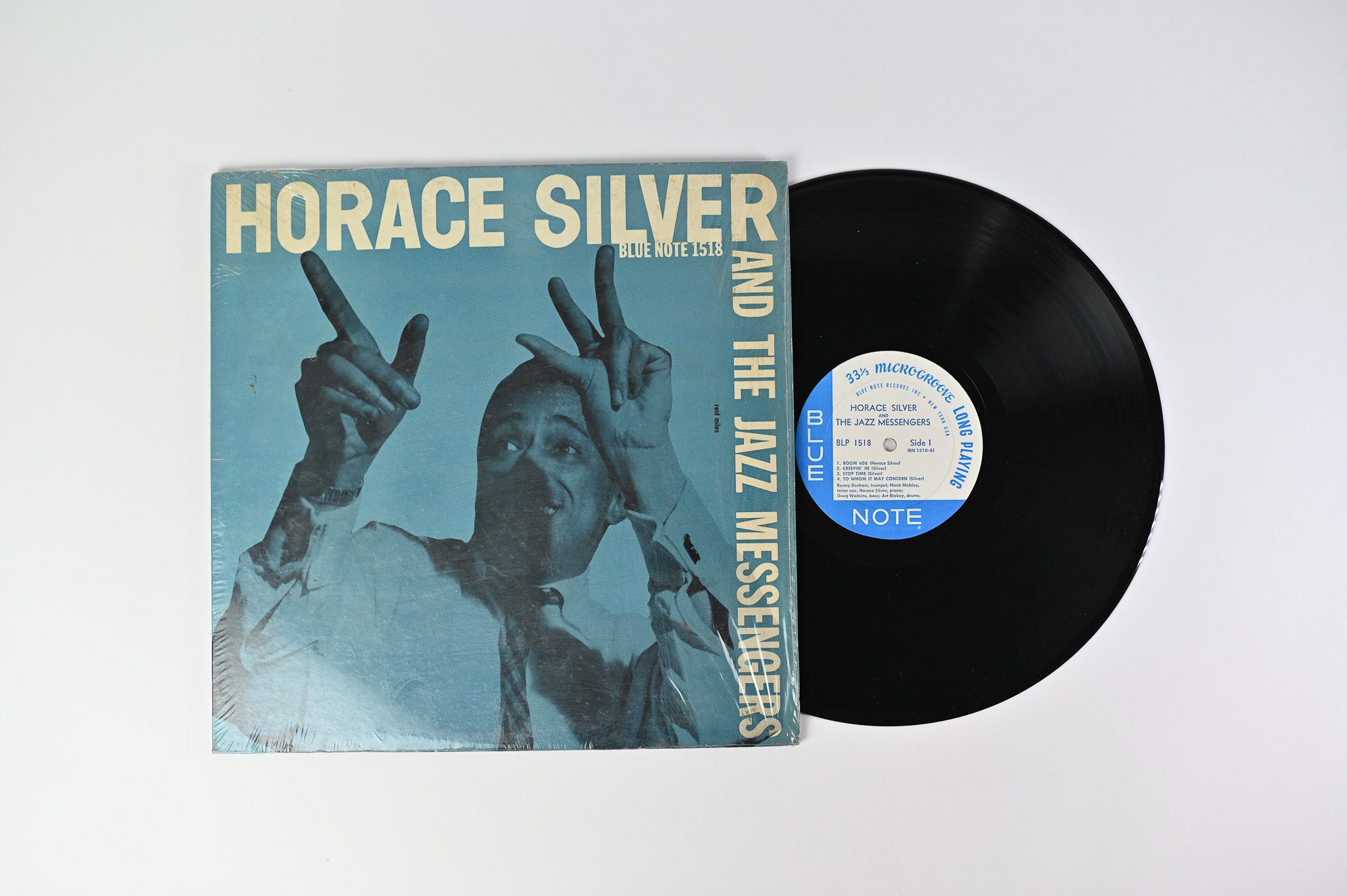 HORACE SILVER BLP1518 US盤 RVG 9M 美盤 レア US盤】Horace Silver And The Jazz Messengers (BLP 1518) / DG