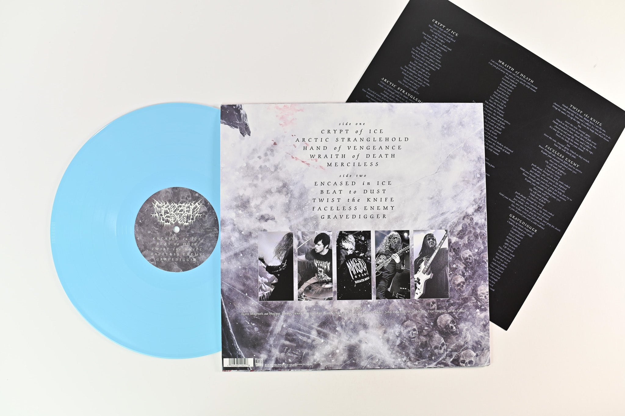 Frozen Soul - Crypt Of Ice on Century Media Ltd Baby Blue