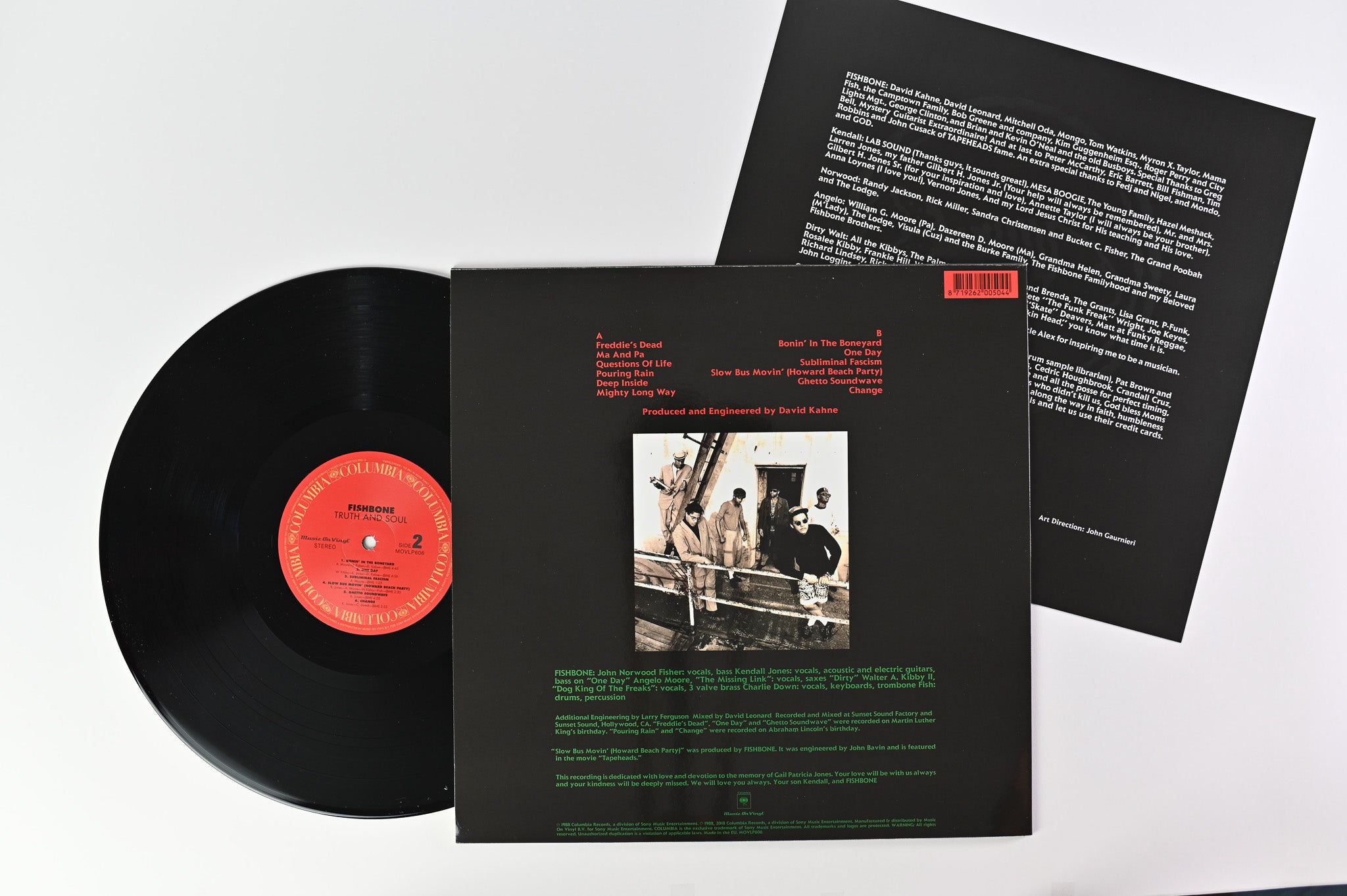 Fishbone - Truth And Soul on Music On Vinyl Reissue