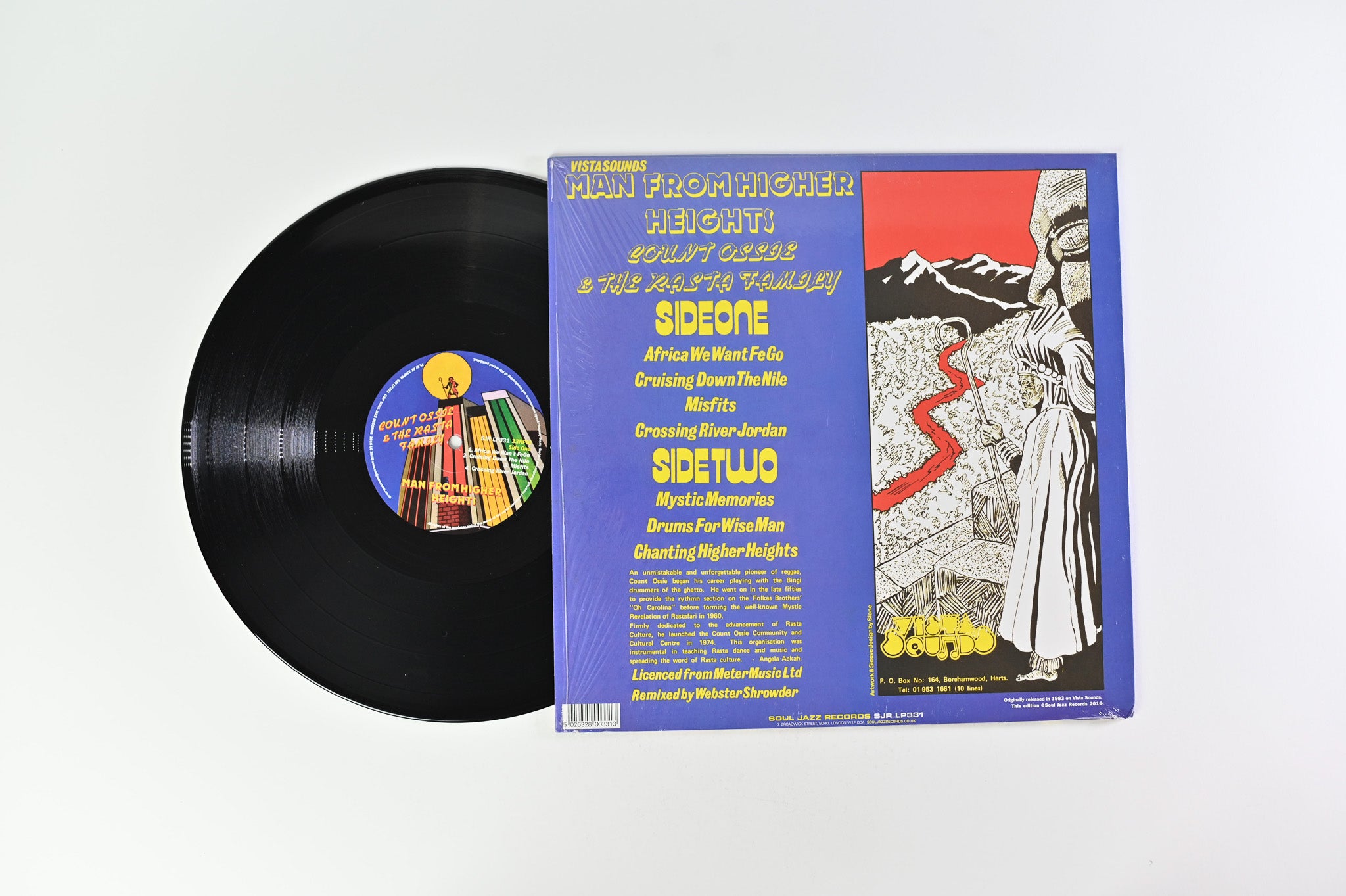 Count Ossie - Man From Higher Heights on Soul Jazz Records