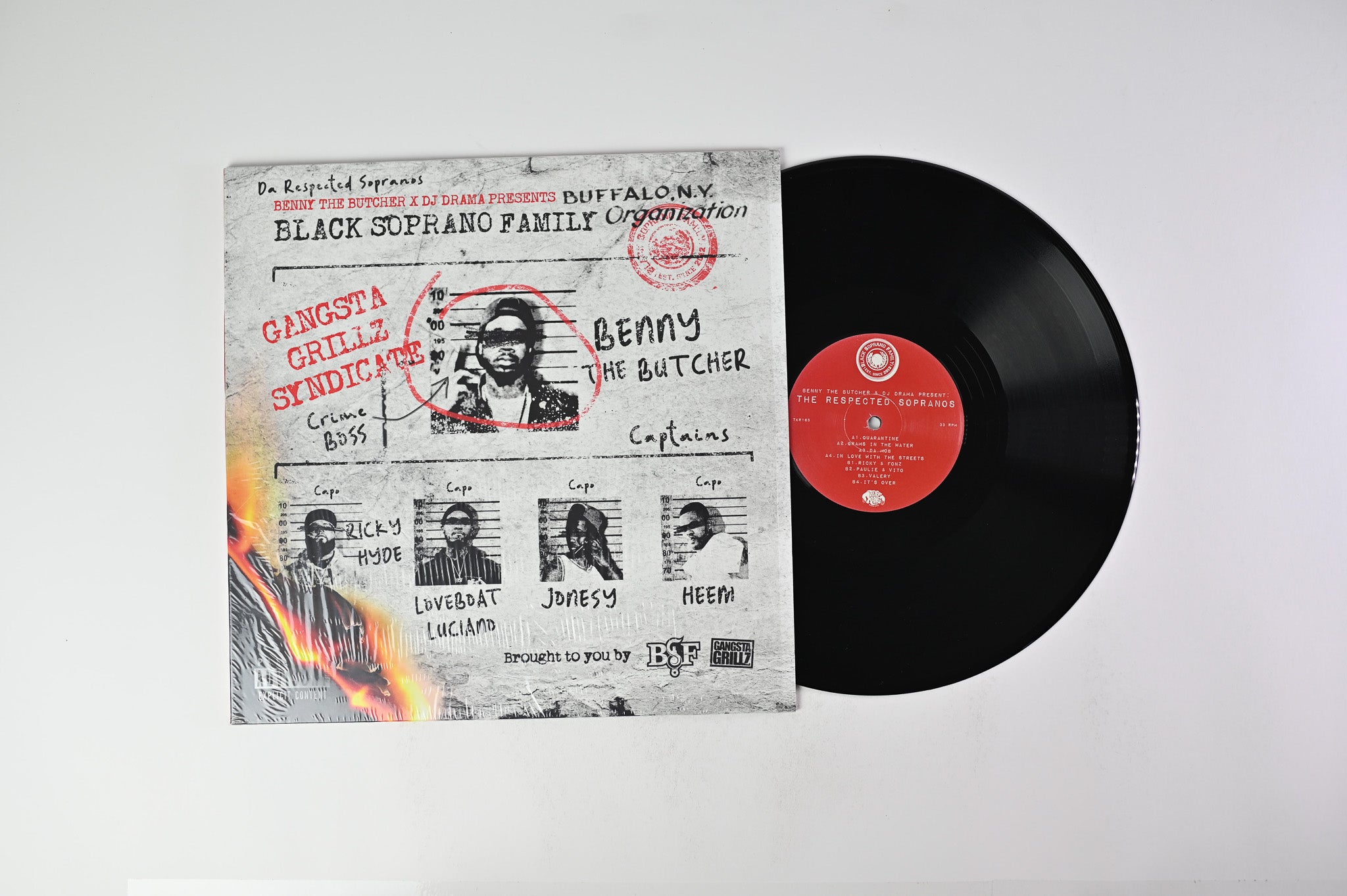 Benny - The Respected Sopranos on Tuff Kong Records / Black Soprano Family