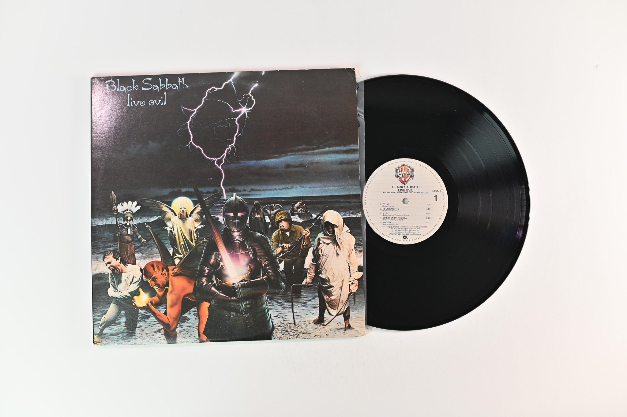 Black Sabbath - Live Evil on Warner Bros Reissue
