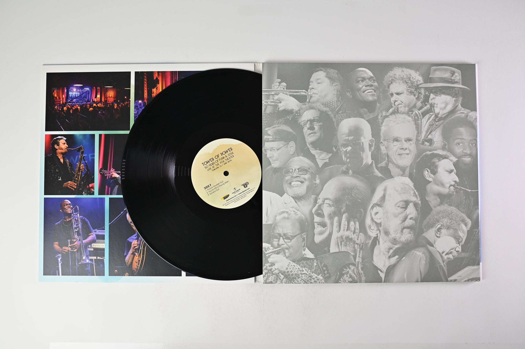 Tower Of Power - 50 Years Of Funk & Soul: Live At The Fox Theater-Oakland Ca-June 2018 on Artistry Music - 3-lp