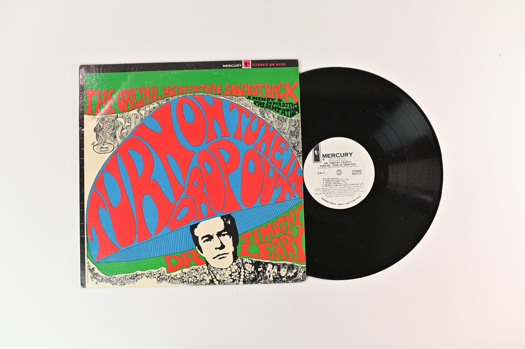 Dr. Timothy Leary - Turn On, Tune In, Drop Out (The Original Motion Picture Soundtrack) on Mercury Promo