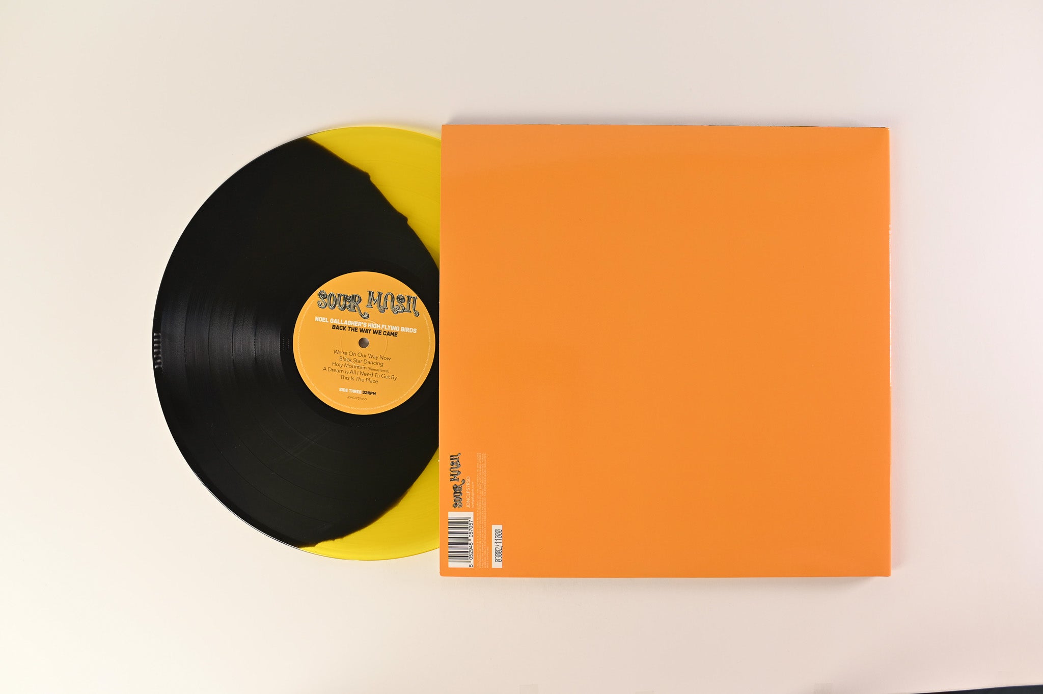 Noel Gallagher's High Flying Birds - Back The Way We Came: Vol. 1 (2011 - 2021) on Sour Mash RSD Ltd Yellow/Black
