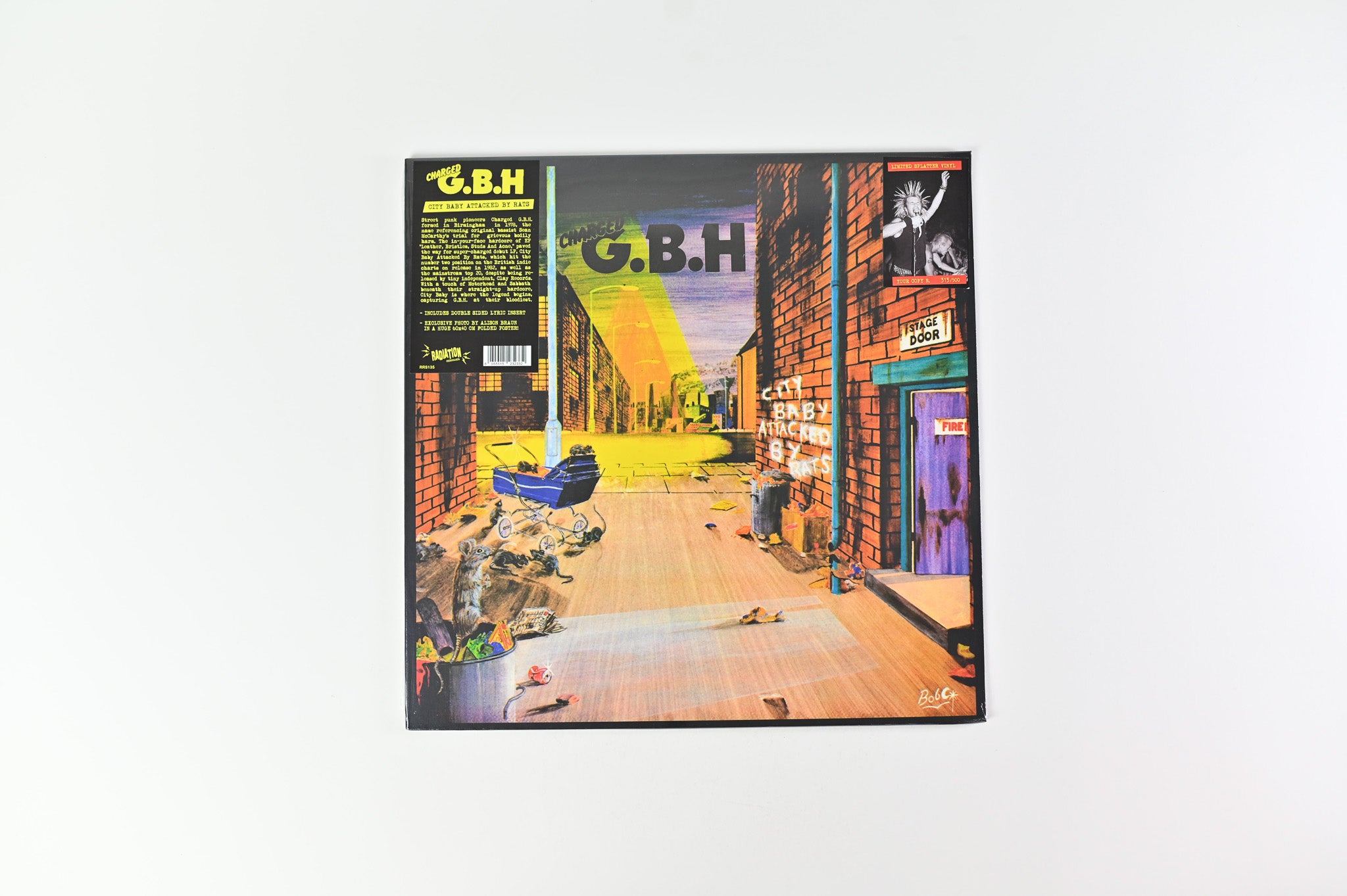 G.B.H. - City Baby Attacked By Rats on Radiation Reissues Sealed