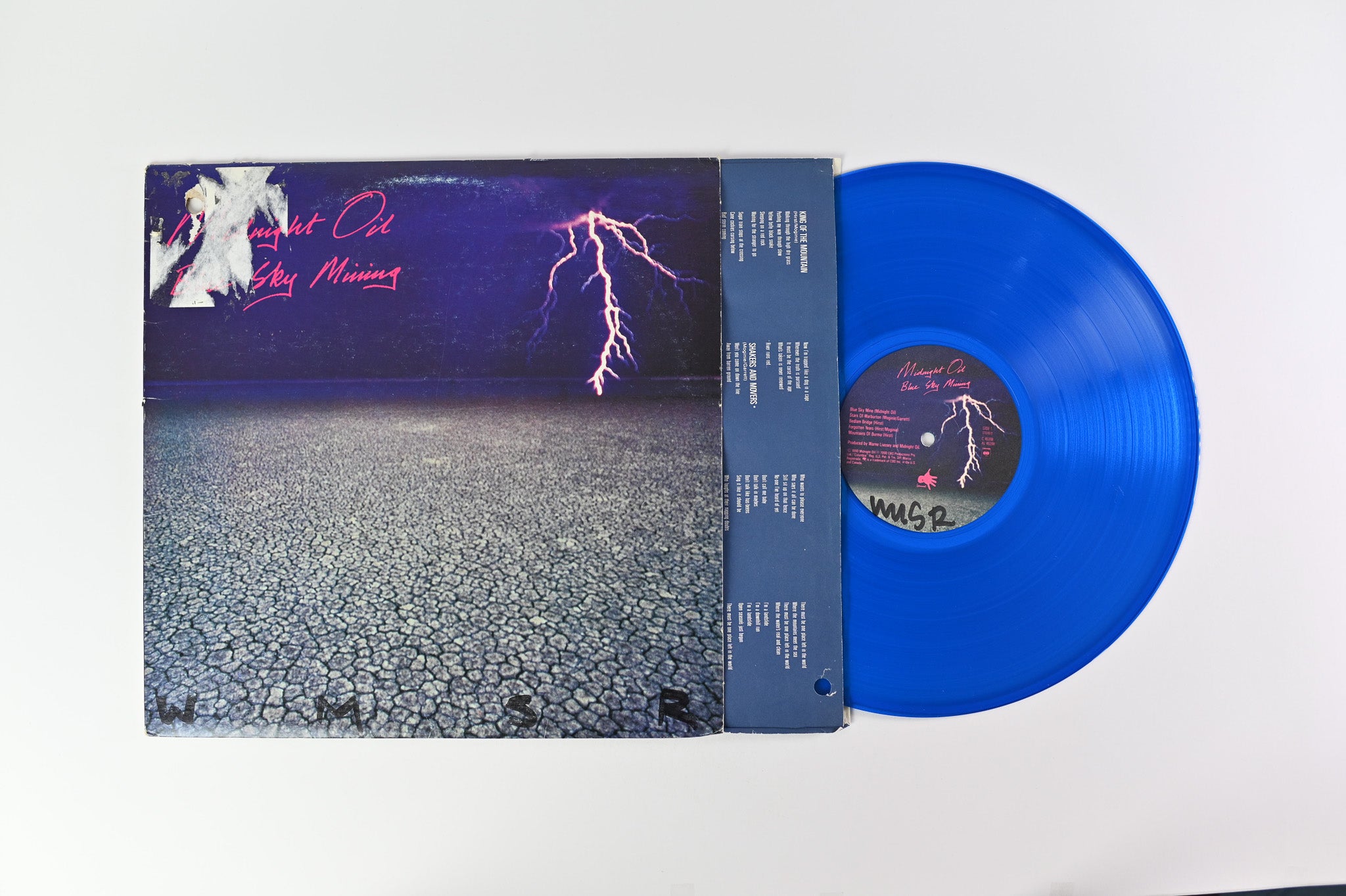 Midnight Oil - Blue Sky Mining on Columbia Ltd Blue Transparent