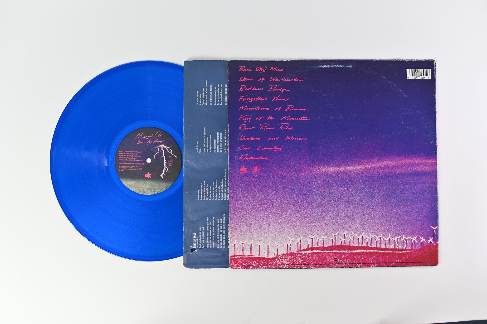 Midnight Oil - Blue Sky Mining on Columbia Ltd Blue Transparent