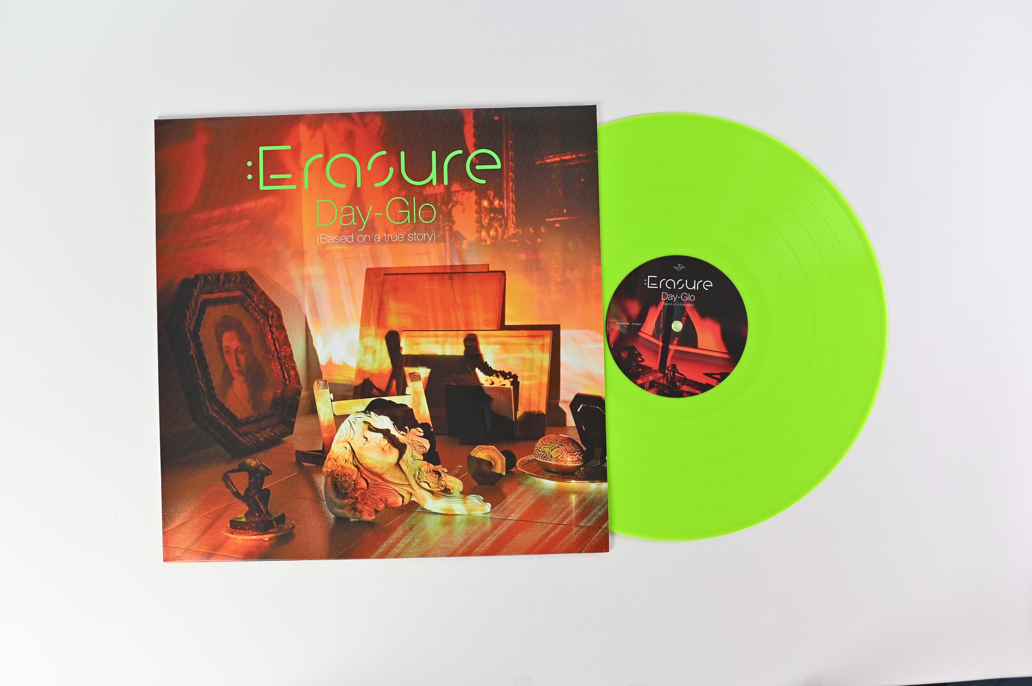Erasure - Day-Glo (Based On A True Story) on Mute Ltd Day-Glo Green Vinyl