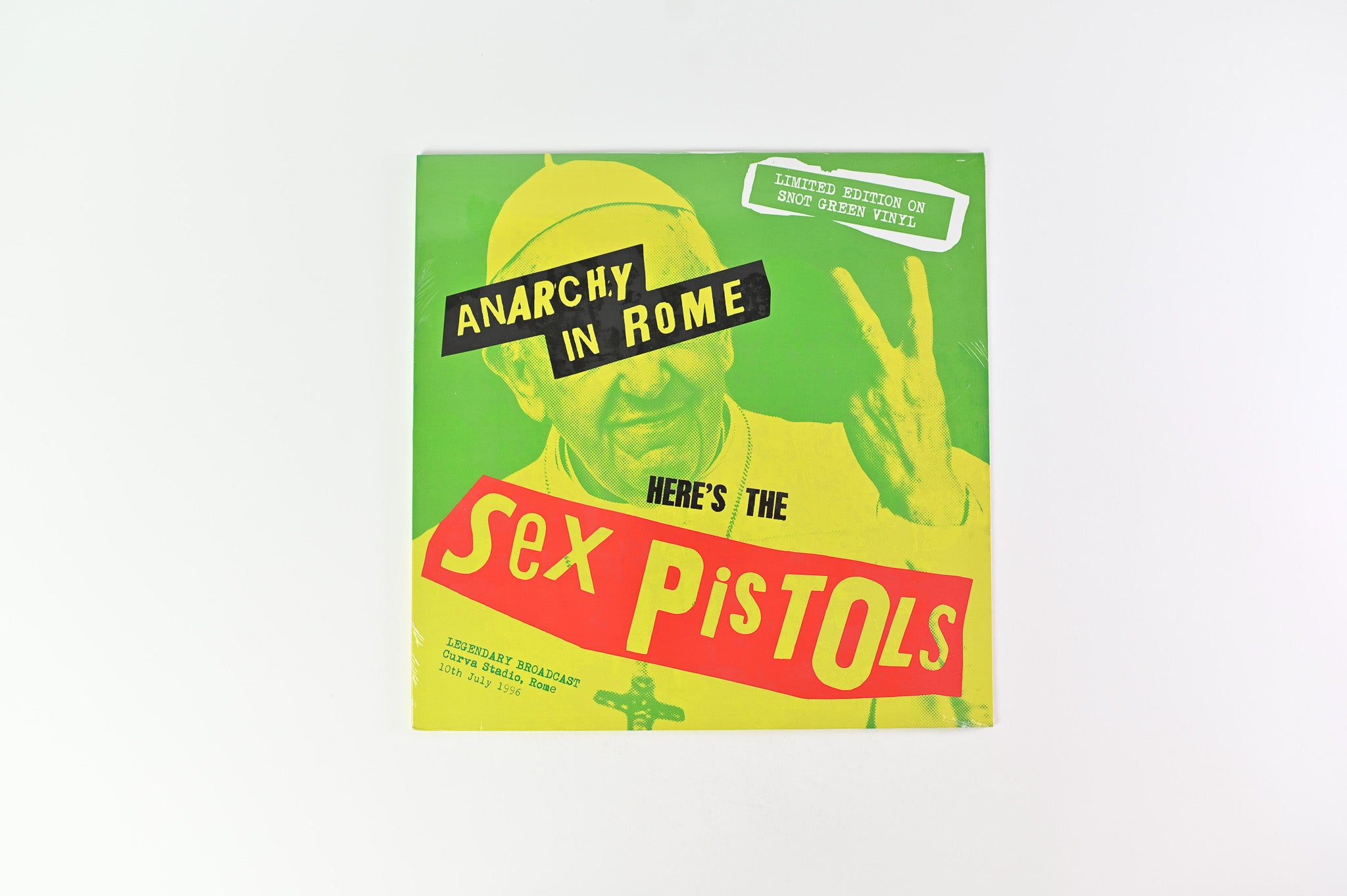 Sex Pistols - Anarchy In Rome Unofficial Snot Green Vinyl Sealed