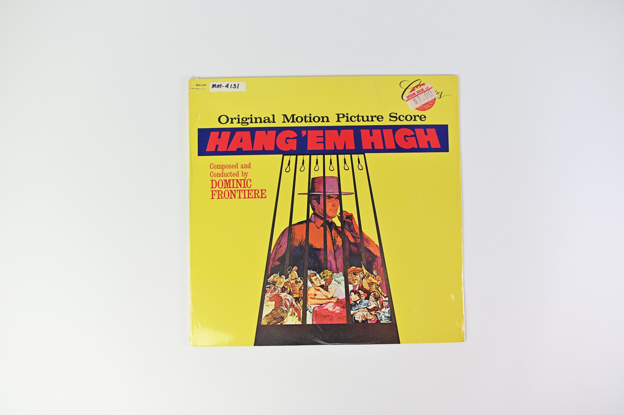 Dominic Frontiere - Hang 'Em High (Original Motion Picture Score) on MCA Classics Soundtracks Reissue Sealed