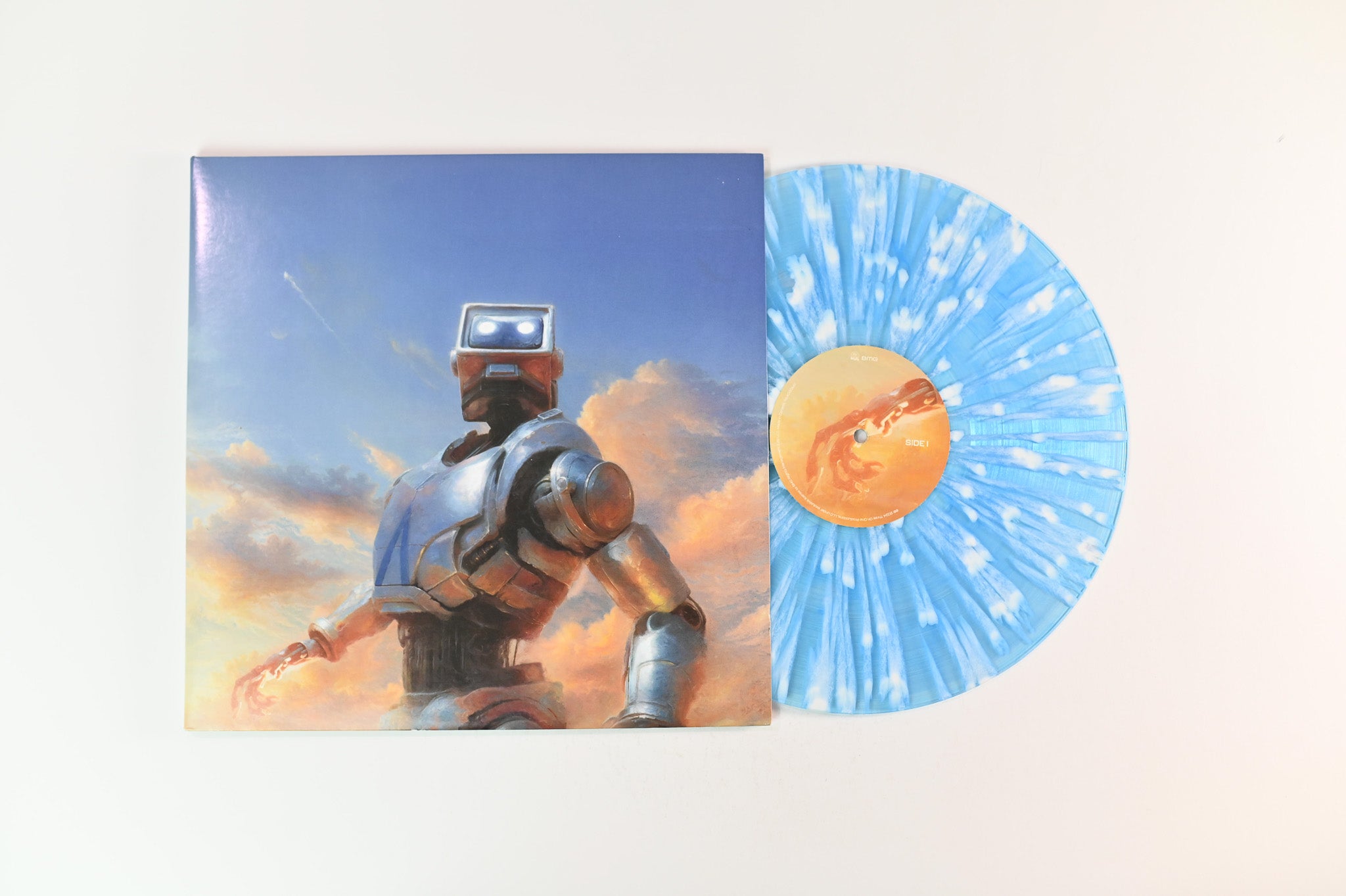 Logic - Ultra 85 on Three Oh One Productions White & Blue Splatter