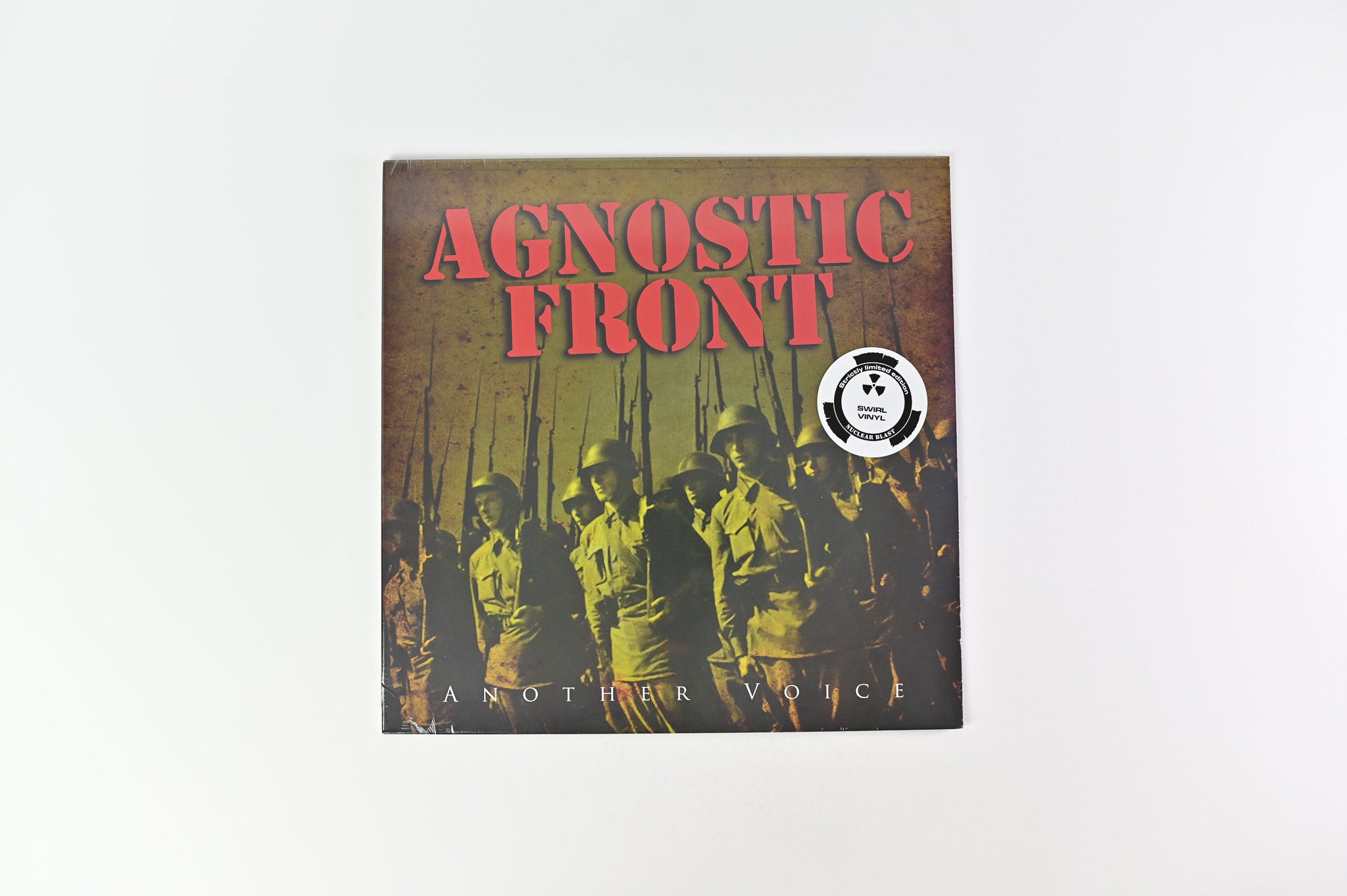 Agnostic Front - Another Voice on Nuclear Blast Ltd Green And Black Swirl Reissue Sealed
