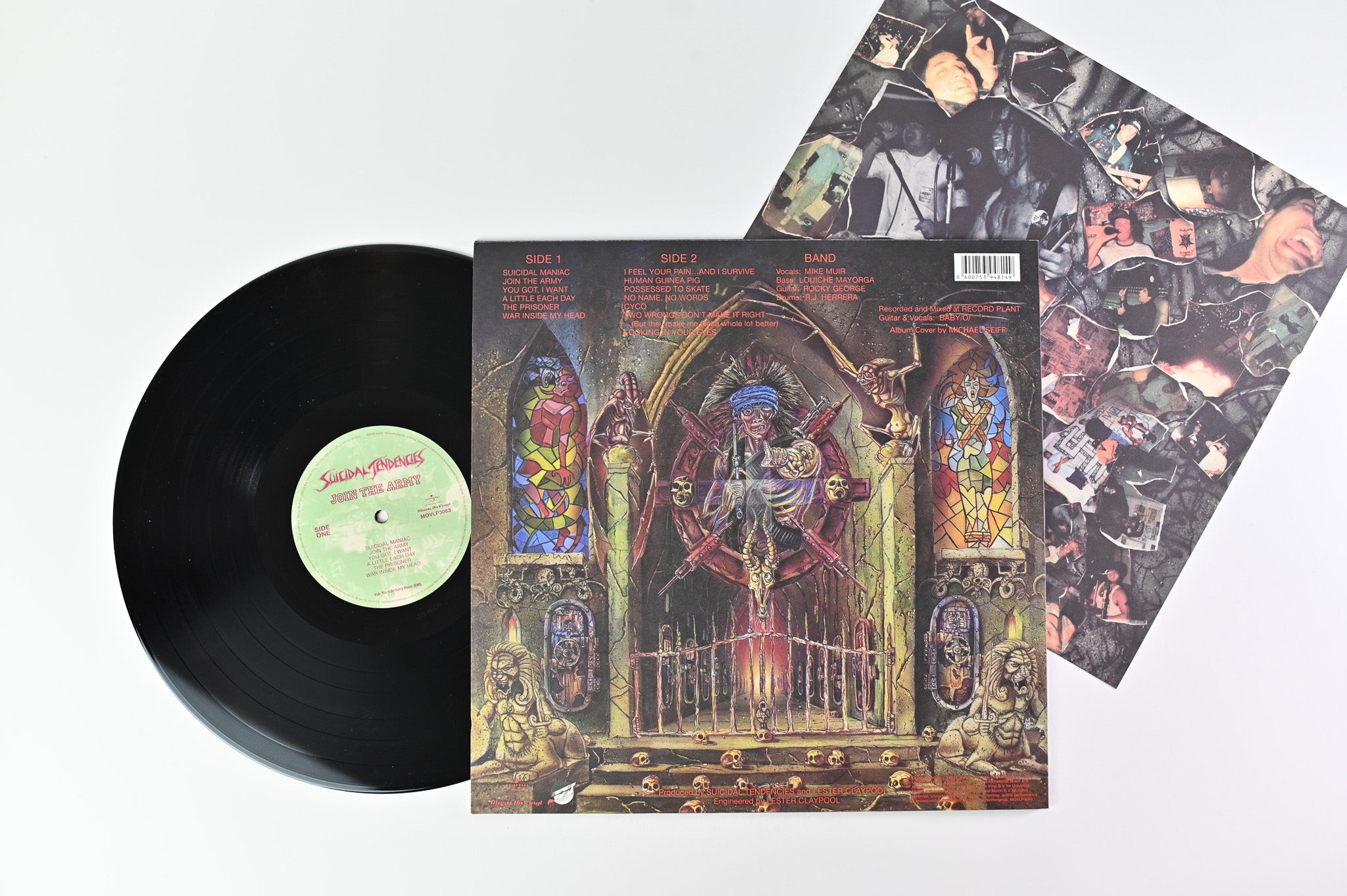 Suicidal Tendencies - Join The Army on Music on Vinyl 180 Gram Reissue