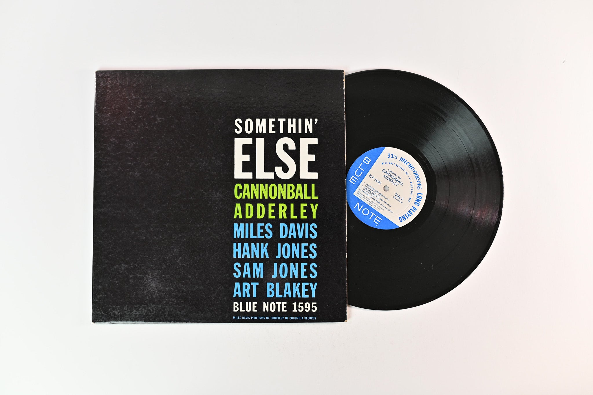 Cannonball Adderley - Somethin' Else on Blue Note Mono Deep Groove 1961 Press With W 63rd Labels