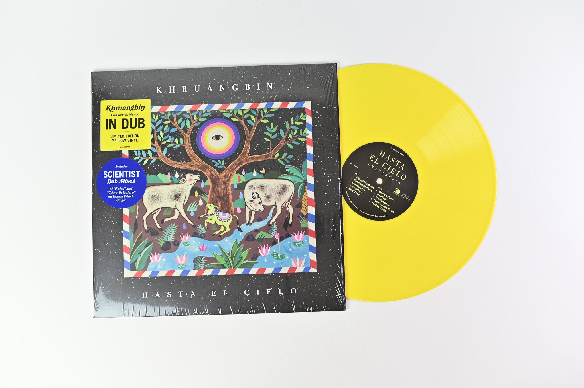 Khruangbin - Hasta El Cielo on Night Time Stories / Dead Oceans - Yellow Vinyl