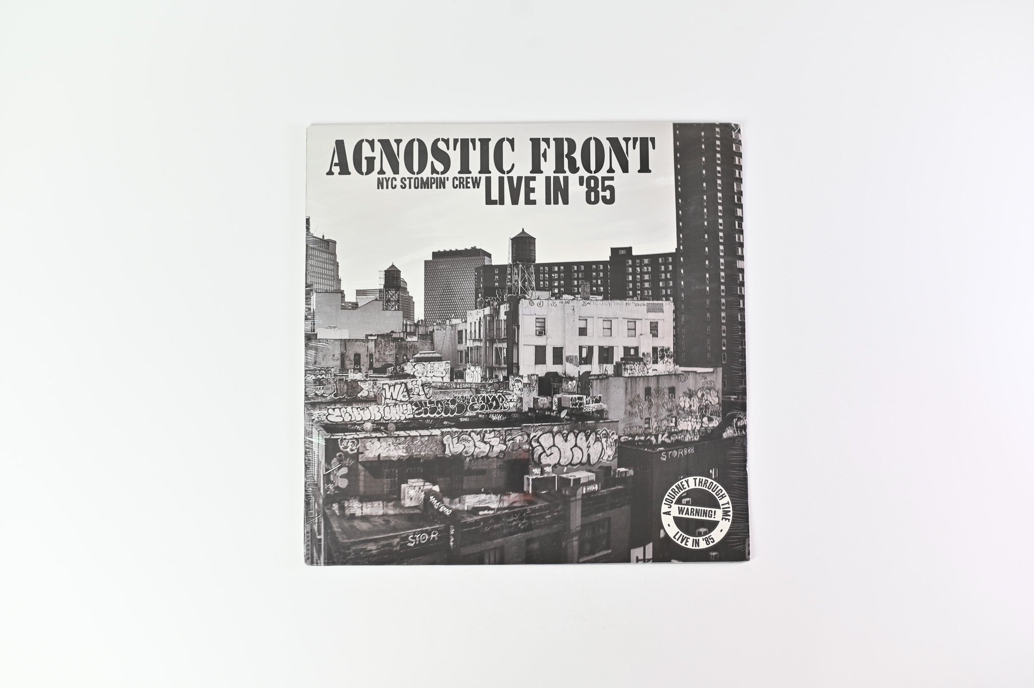 Agnostic Front - NYC Stompin' Crew Live In '85 on Street Justice Ltd Numbered Sealed
