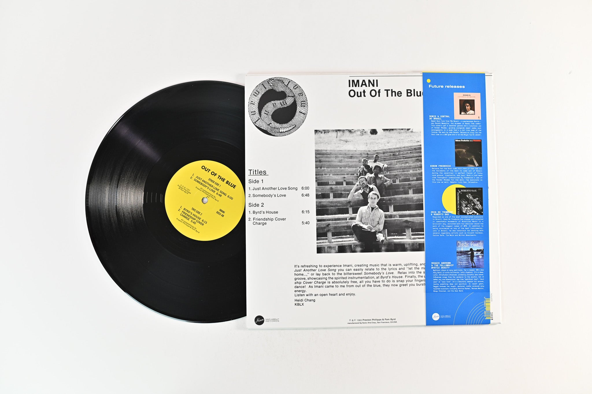 Imani - Out Of The Blue on Mad About Ltd Reissue