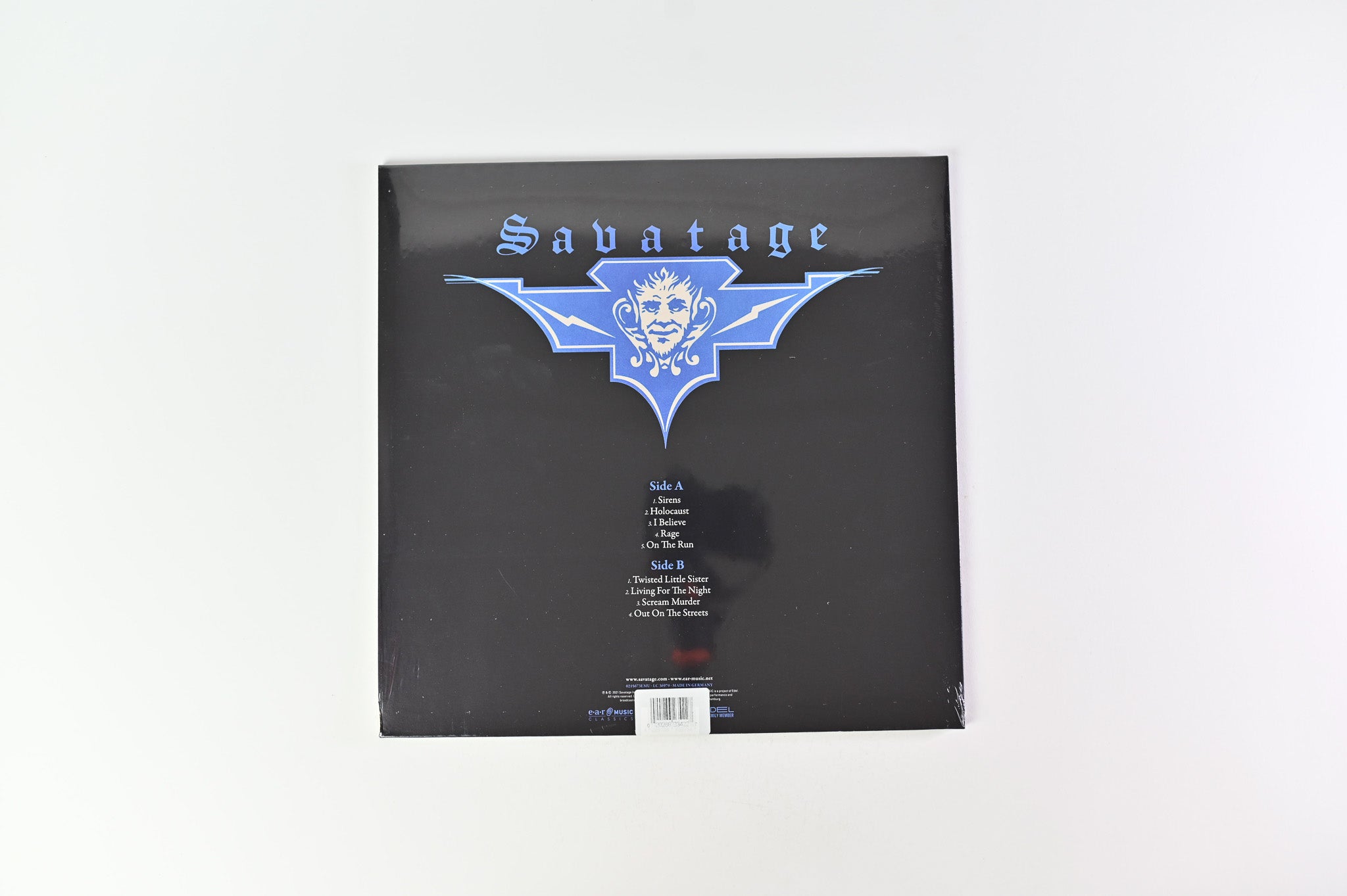 Savatage - Sirens on Ear Music Classics Ltd Turquoise Vinyl Reissue Sealed