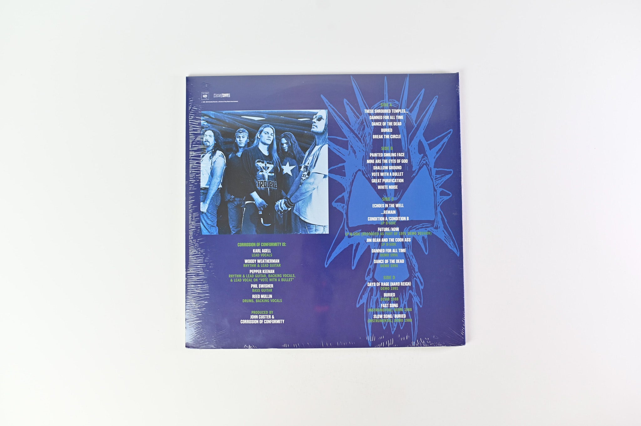 Corrosion Of Conformity - Blind on Columbia Ltd Purple Vinyl Reissue Sealed