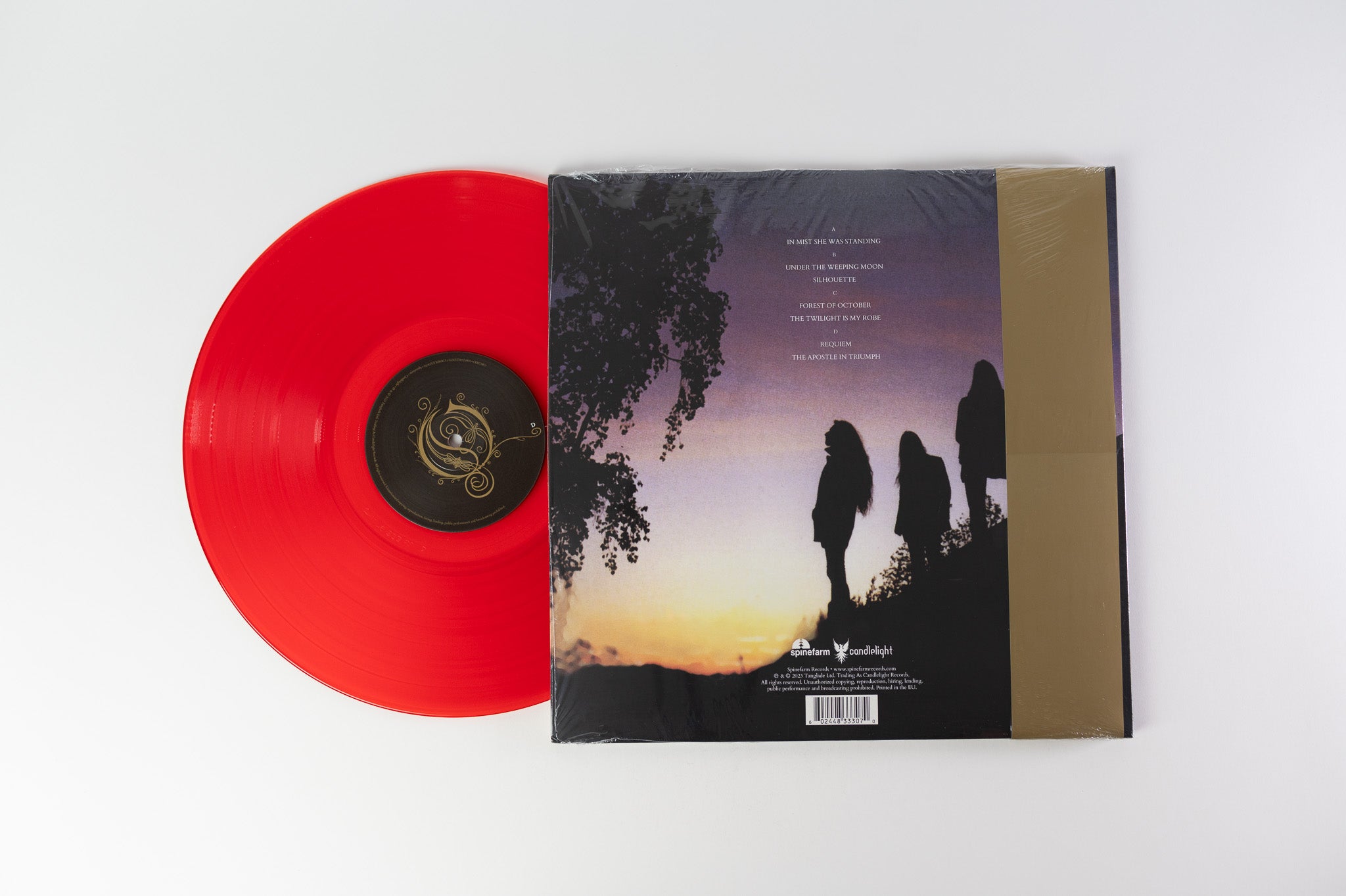 Opeth - Orchid on Candlelight/Spinefarm Records Transparent Red Vinyl