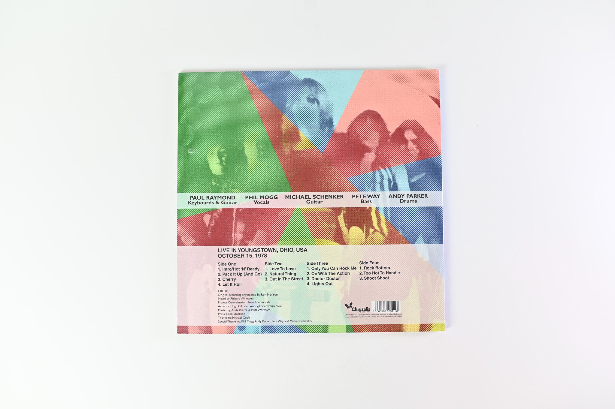 UFO - Live In Youngstown 1978 on Chrysalis RSD 2020 Ltd Pressing Sealed