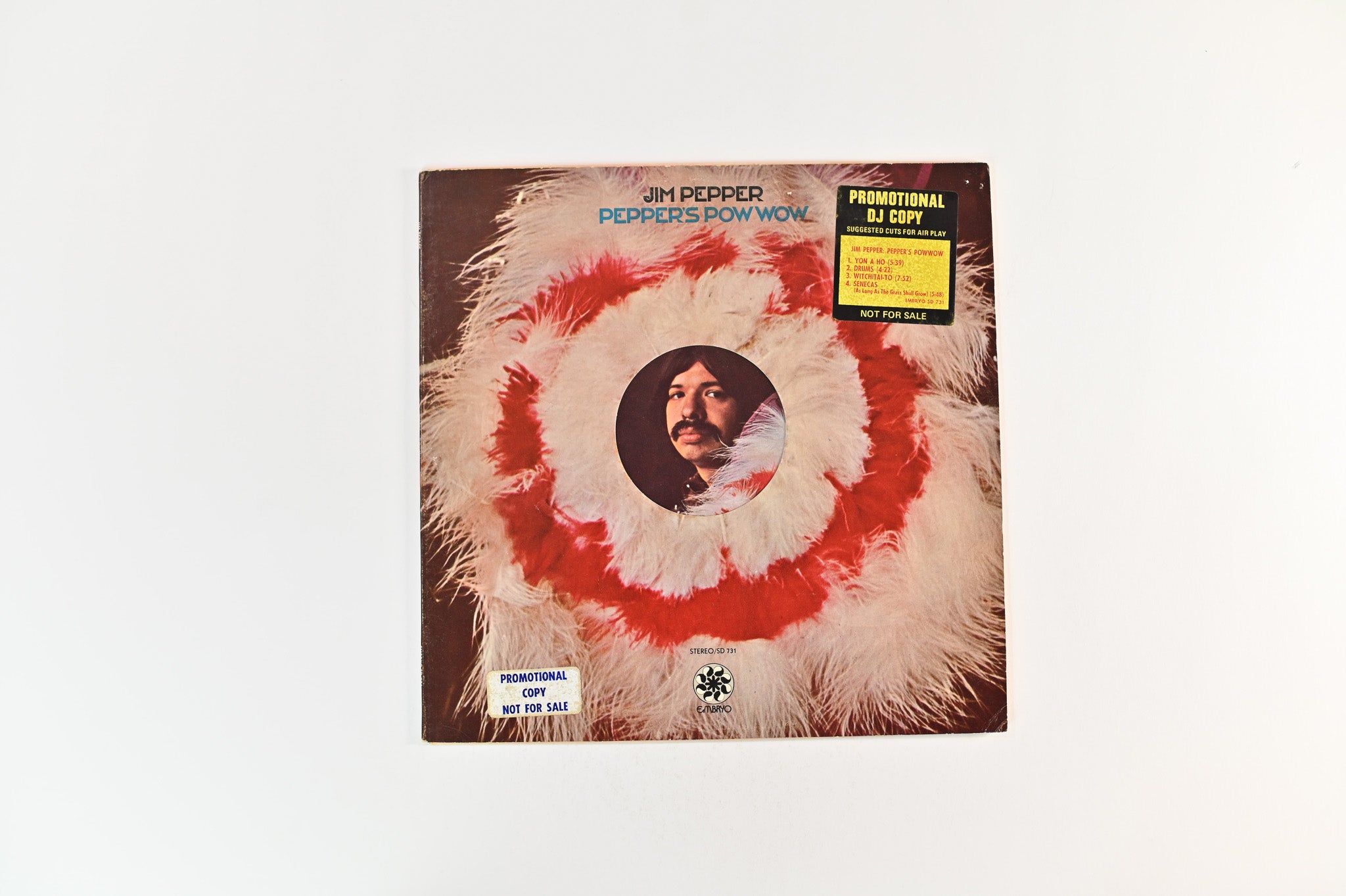 Jim Pepper - Pepper's Pow Wow on Embryo Promo