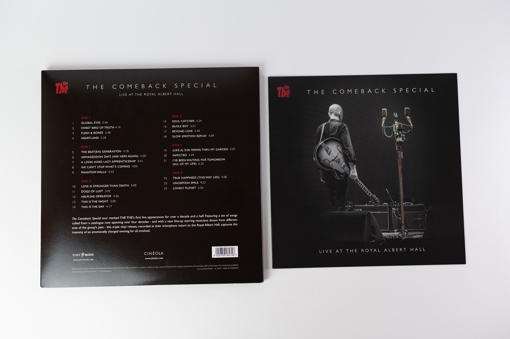 The The - The Comeback Special (Live At The Royal Albert Hall) on Cineola/Ear Music