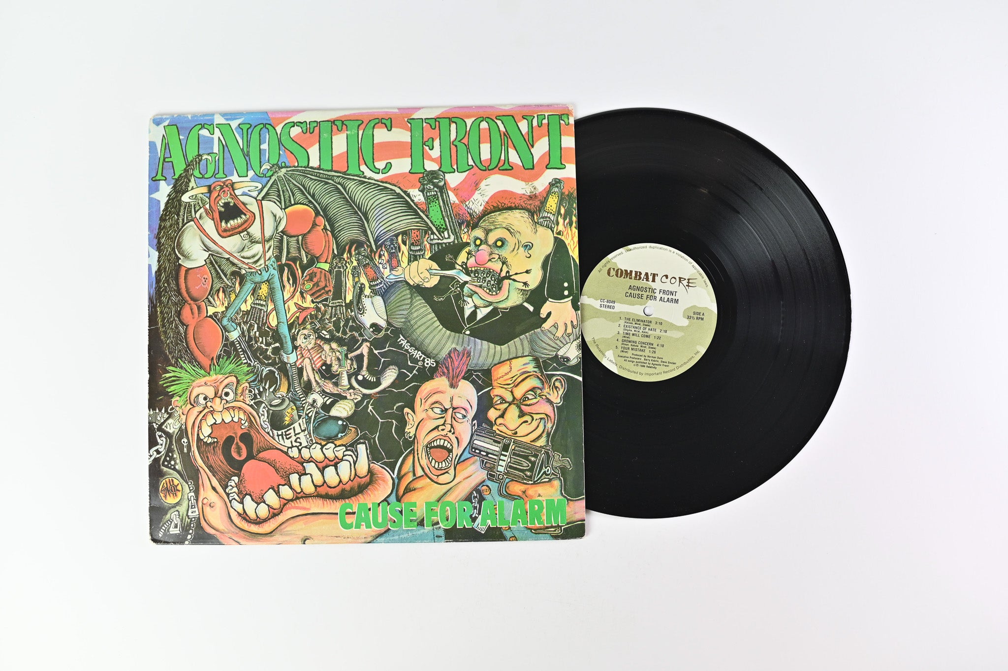 NYHC】【本国Combat Core盤】Agnostic Front / C